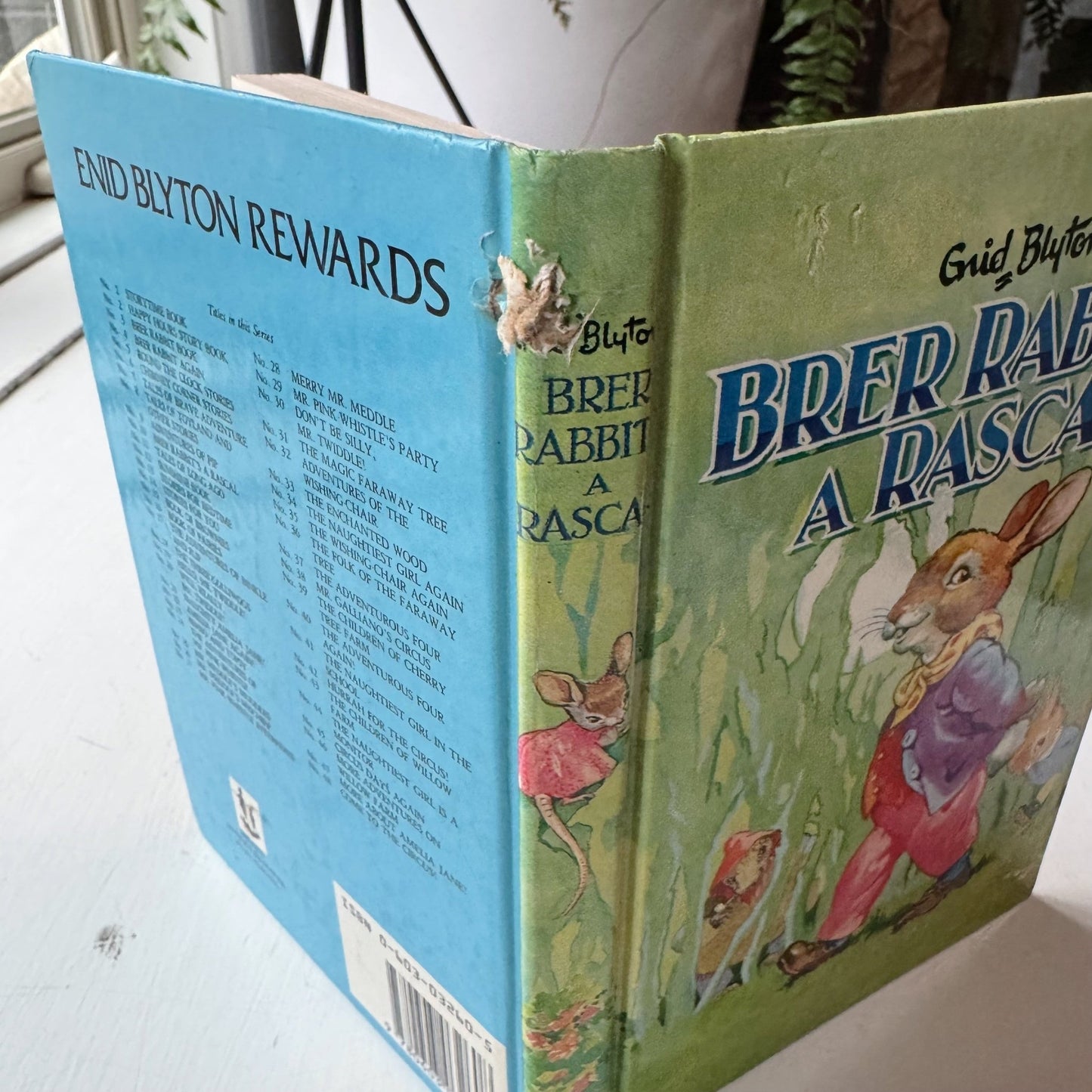 Enid Blyton's Brer Rabbit's A Rascal, 1986, Illustrated Hardcover - Pretty Old Books