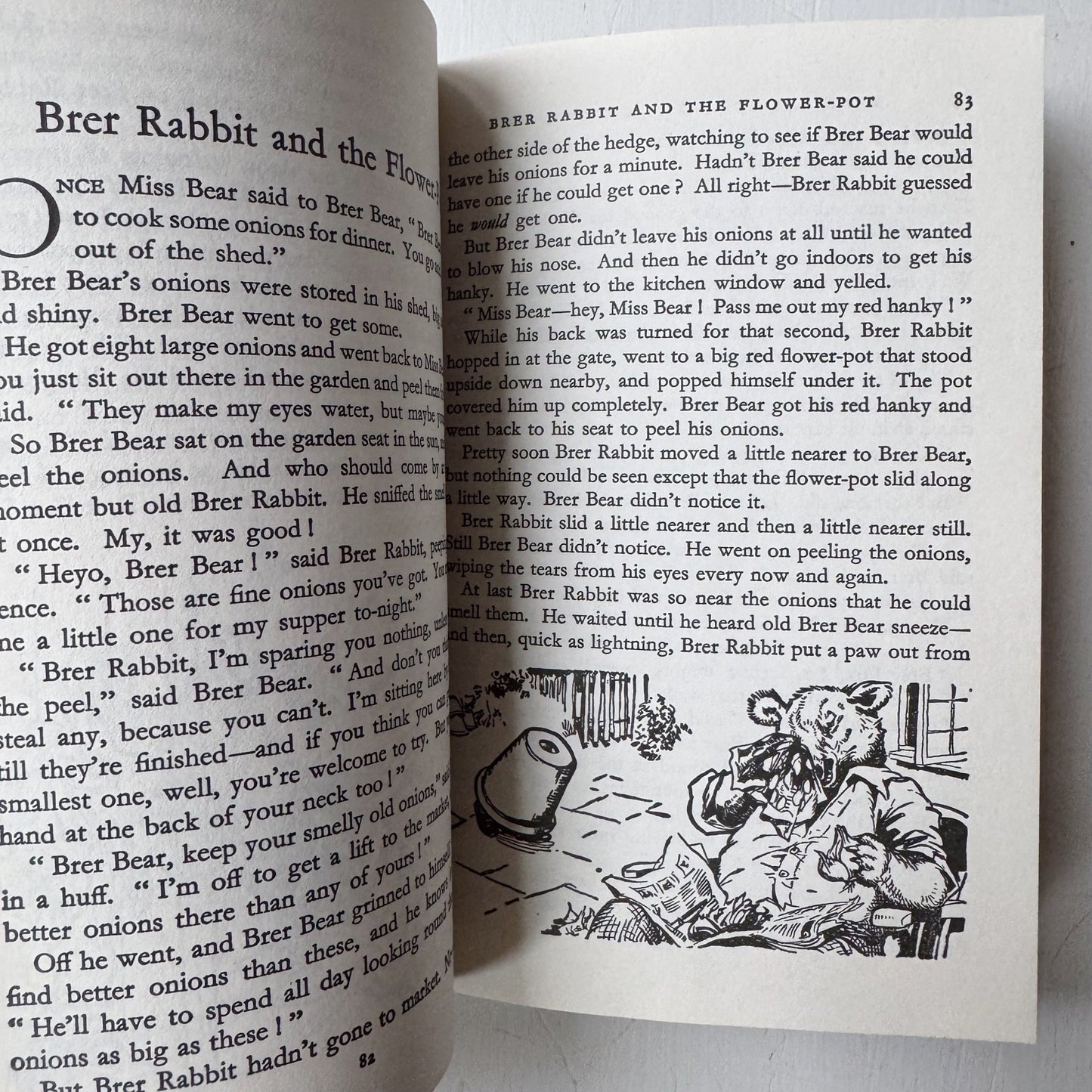 Enid Blyton's Brer Rabbit's A Rascal, 1986, Illustrated Hardcover - Pretty Old Books