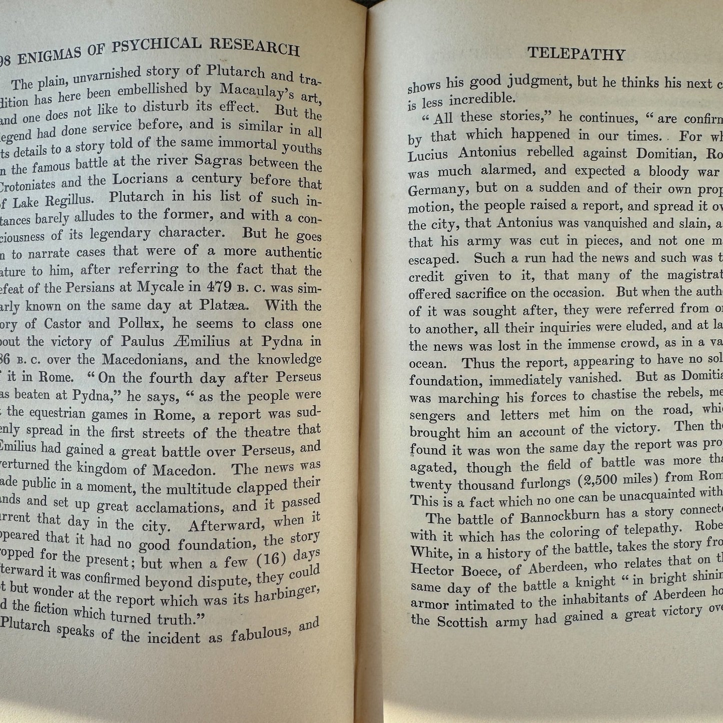 Enigmas of Psychical Research by James H. Hyslop, Esoteric, Paranormal, 1906 - Pretty Old Books