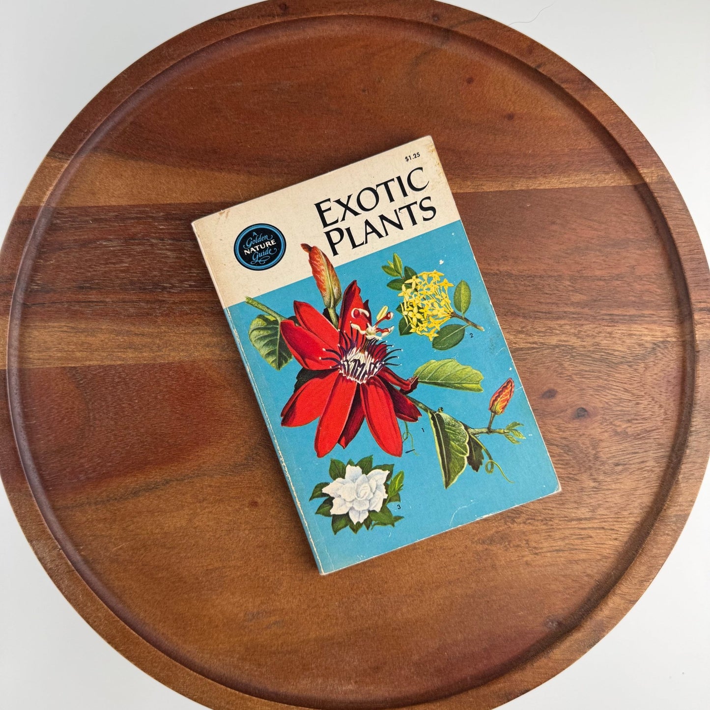 Exotic Plants A Golden Nature Guide Paperback 1971 - Pretty Old Books