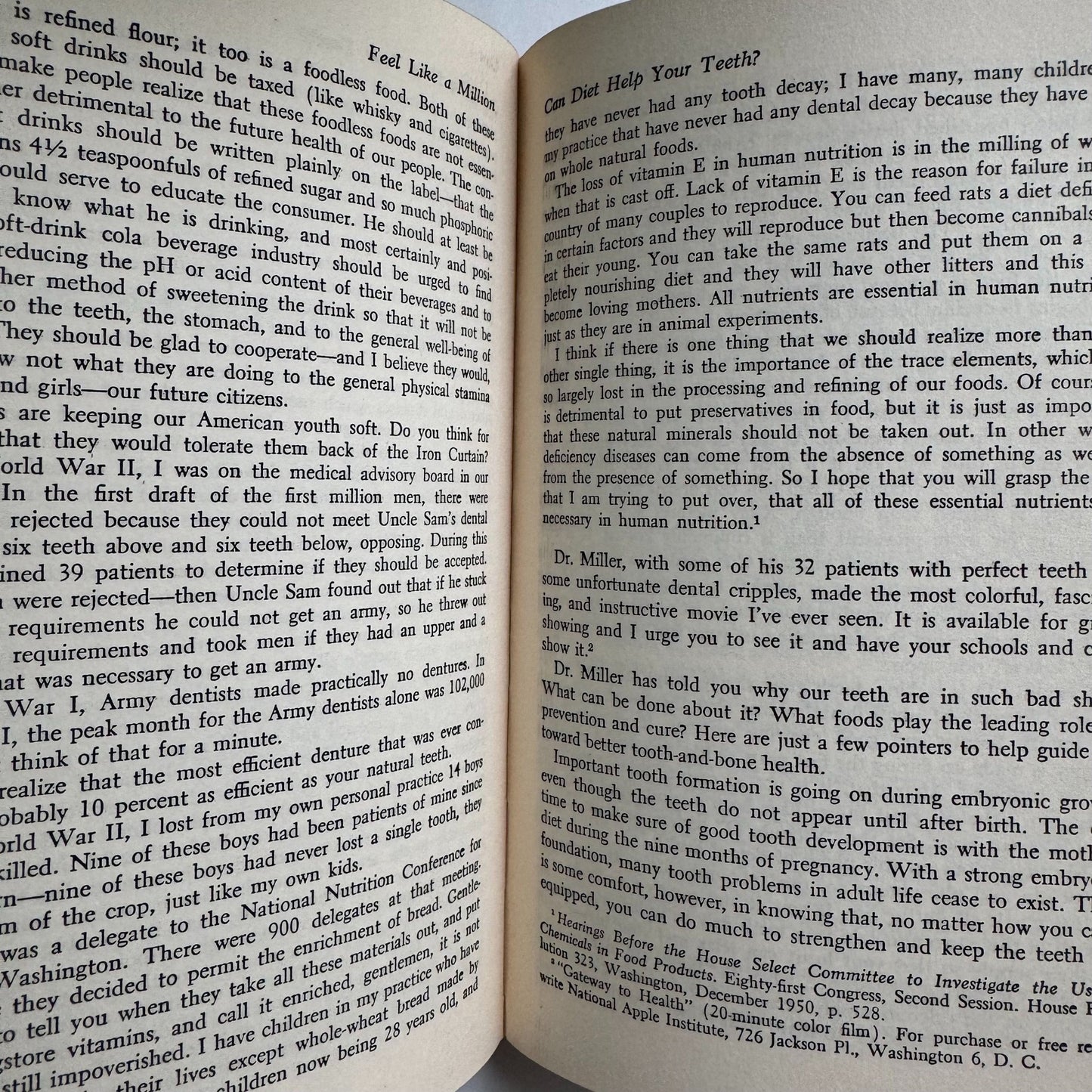 Feel Like A Million, Catharyn Elwood, 1957 Healthy Living Self Help Book - Pretty Old Books