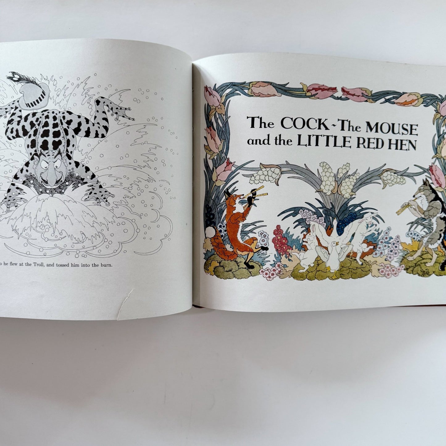 Frederick Richardson's Book For Children, 1938 Fairy Tales Hardcover - Pretty Old Books