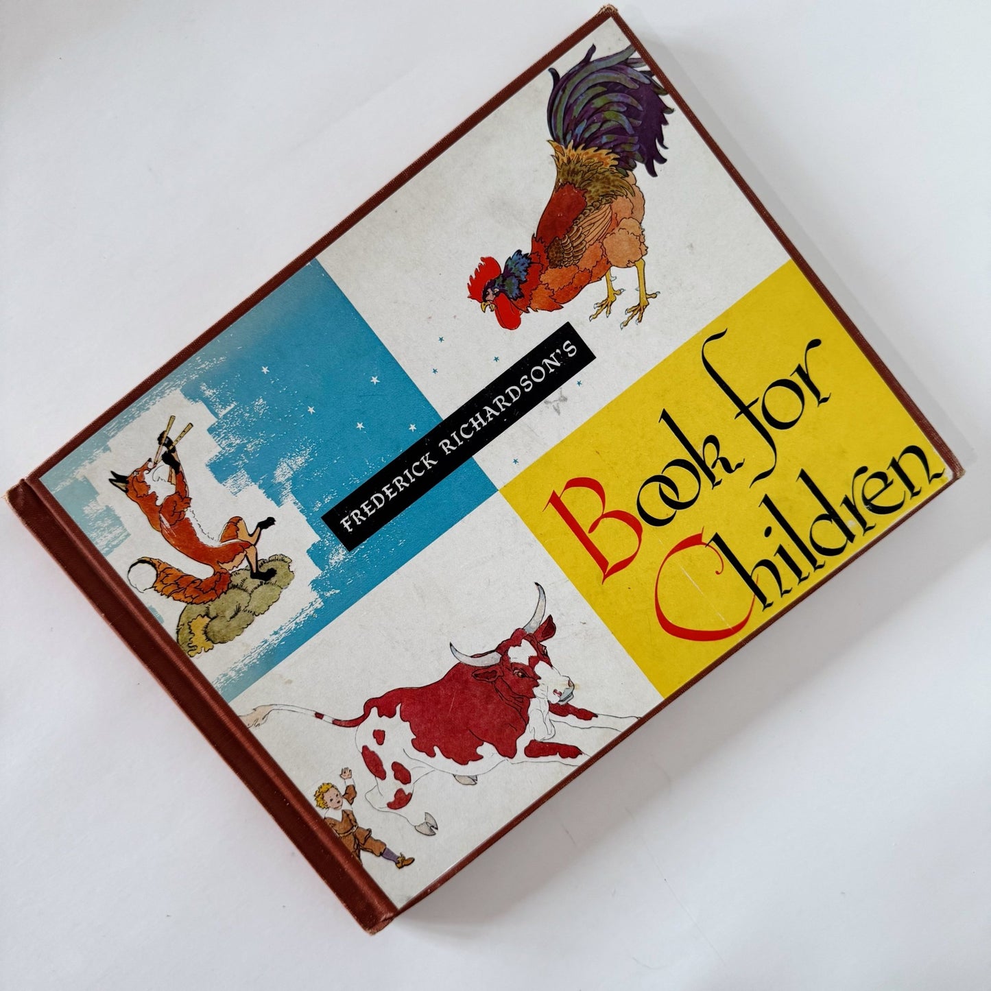 Frederick Richardson's Book For Children, 1938 Fairy Tales Hardcover - Pretty Old Books