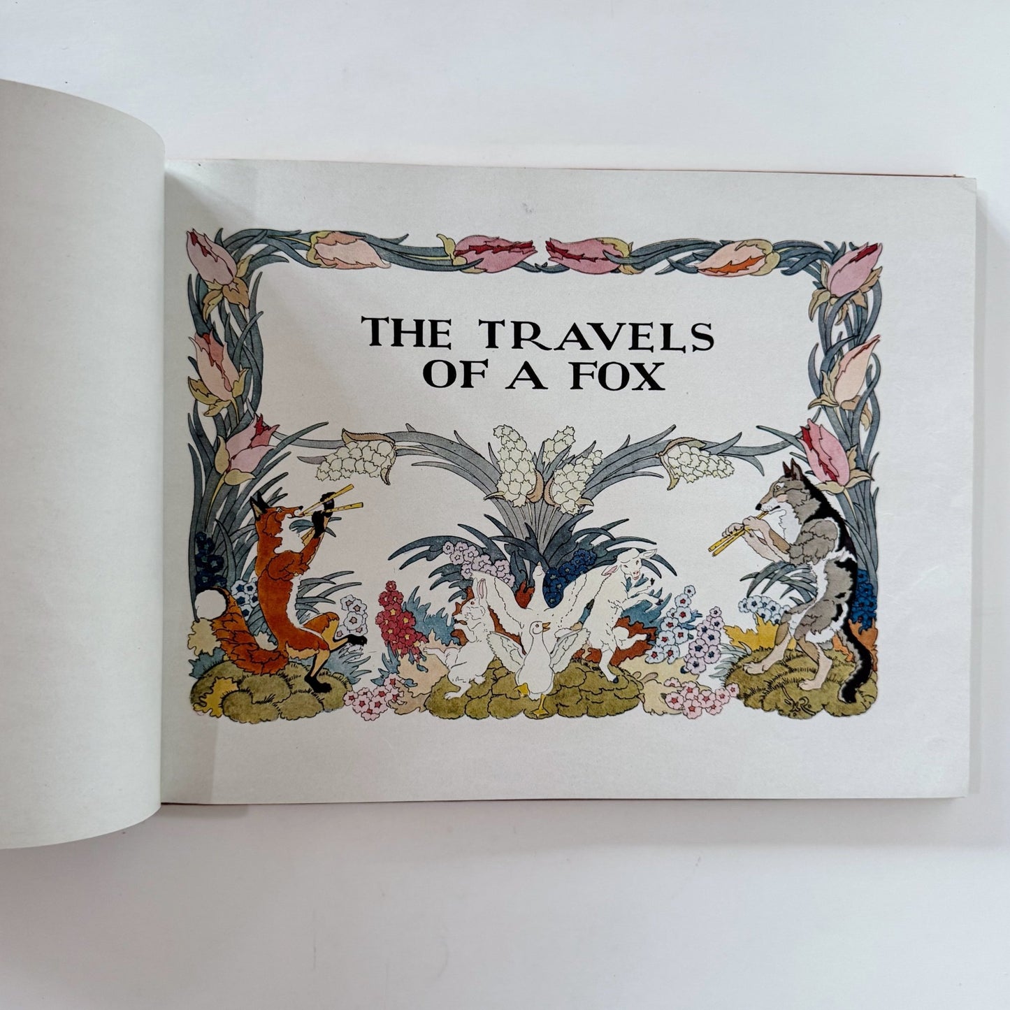 Frederick Richardson's Book For Children, 1938 Fairy Tales Hardcover - Pretty Old Books