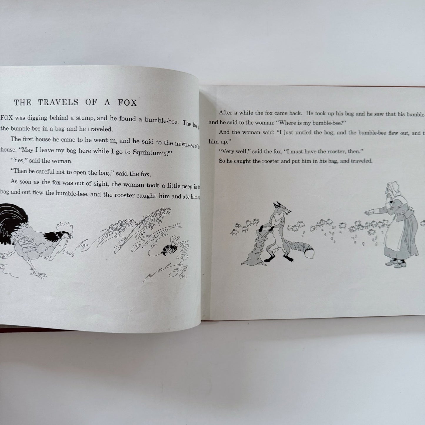 Frederick Richardson's Book For Children, 1938 Fairy Tales Hardcover - Pretty Old Books