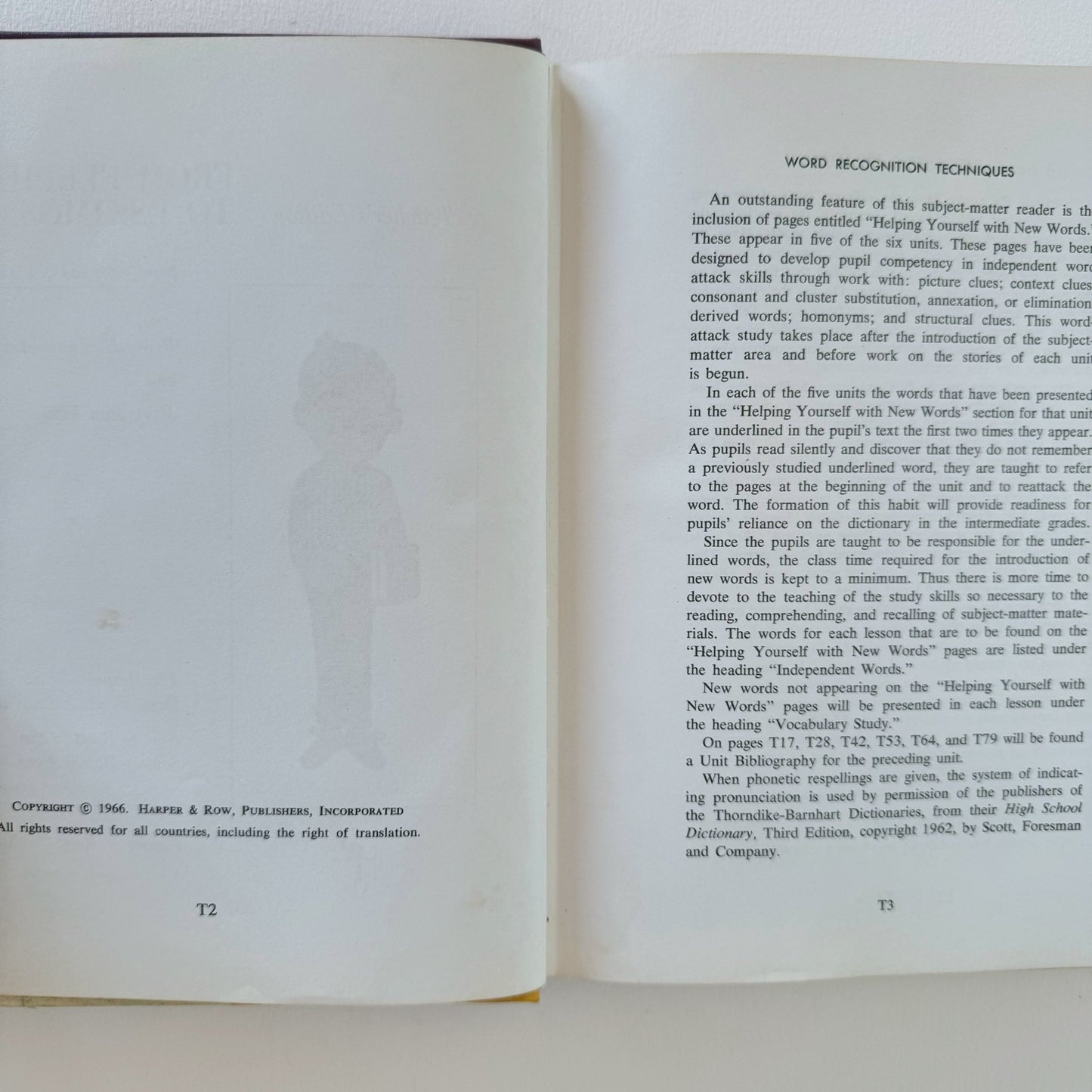 From Elephants to Eskimos Teacher's Edition, 1966 School English Book - Pretty Old Books