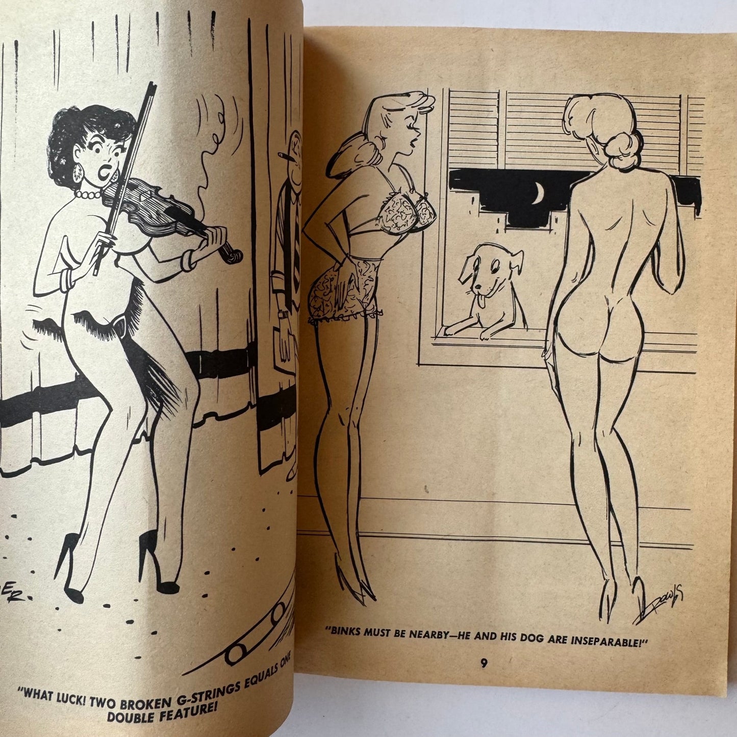 Gaze: Man - Size Entertainment, April 1966, Humor and Girlie Pin - Up Magazine - Pretty Old Books