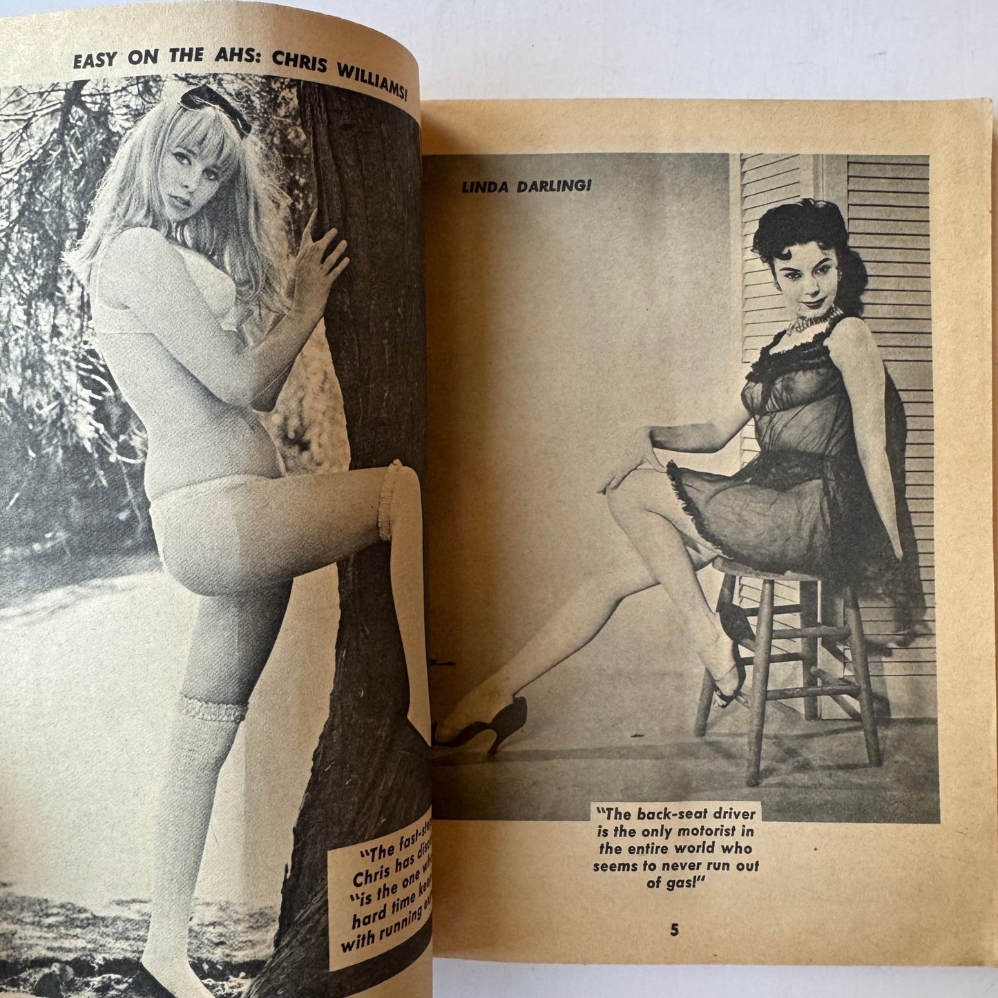 Gaze: Man - Size Entertainment, April 1966, Humor and Girlie Pin - Up Magazine - Pretty Old Books
