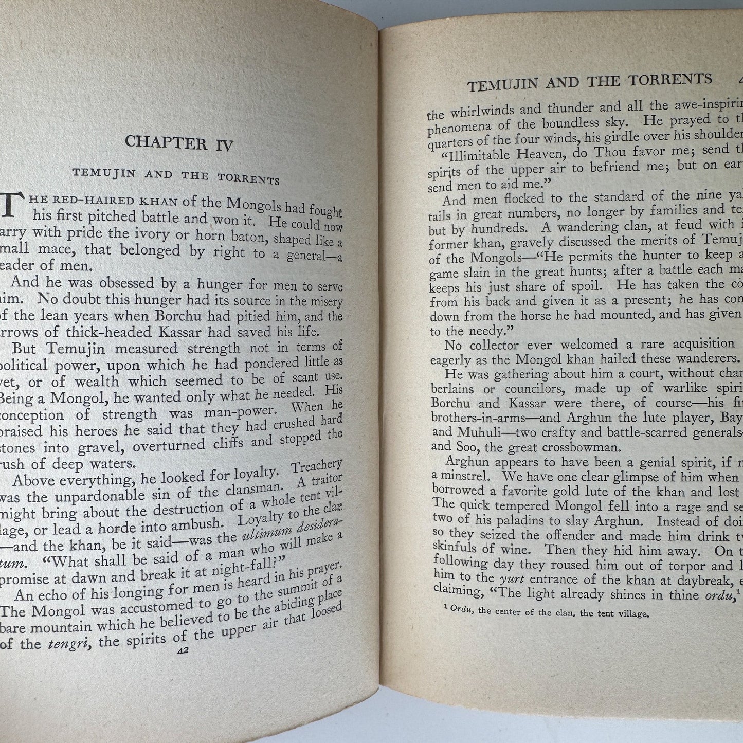 Genghis Khan: The Emperor of All Men, Harold Lamb, - Pretty Old Books