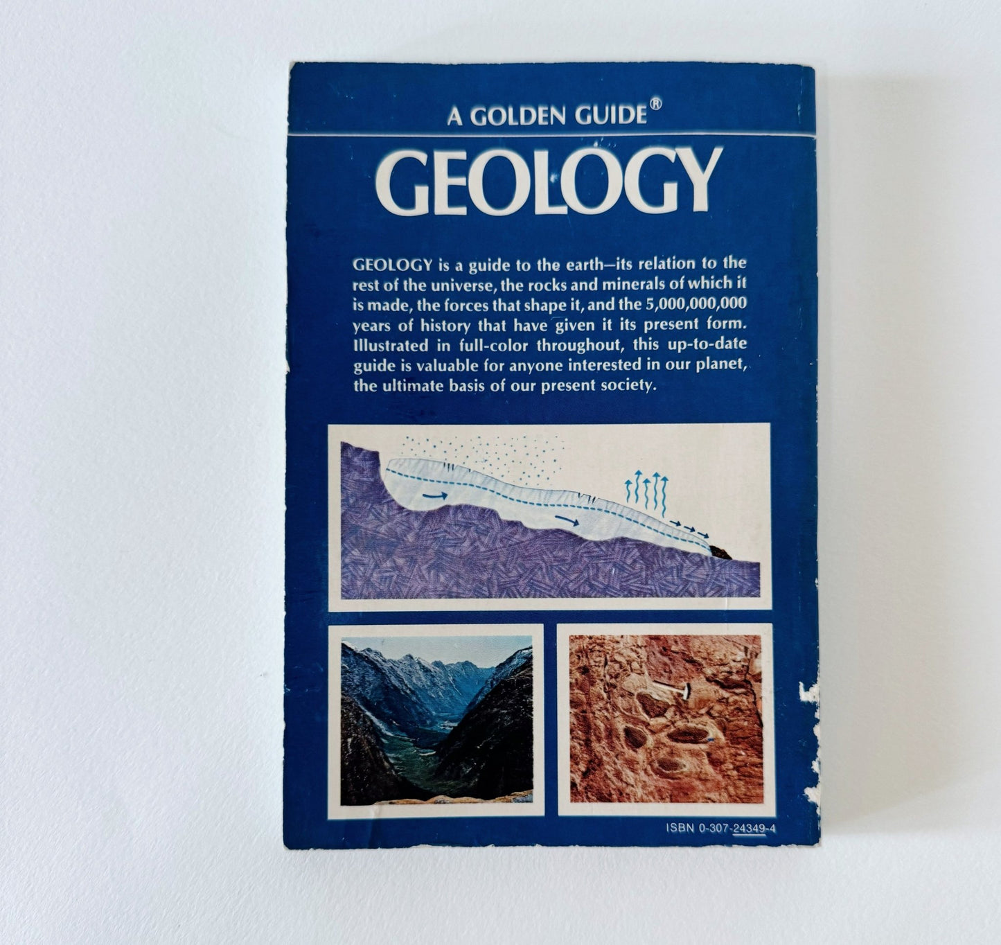 Geology A Golden Guide Paperback 1972 - Pretty Old Books