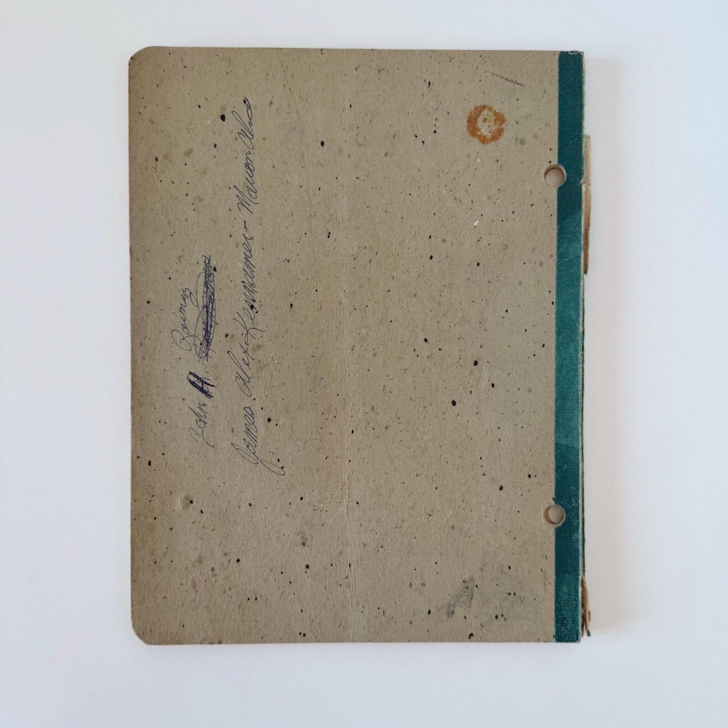 Gladiator Filler Pad, Vintage Blank Wide Ruled Notebook Paper - Pretty Old Books