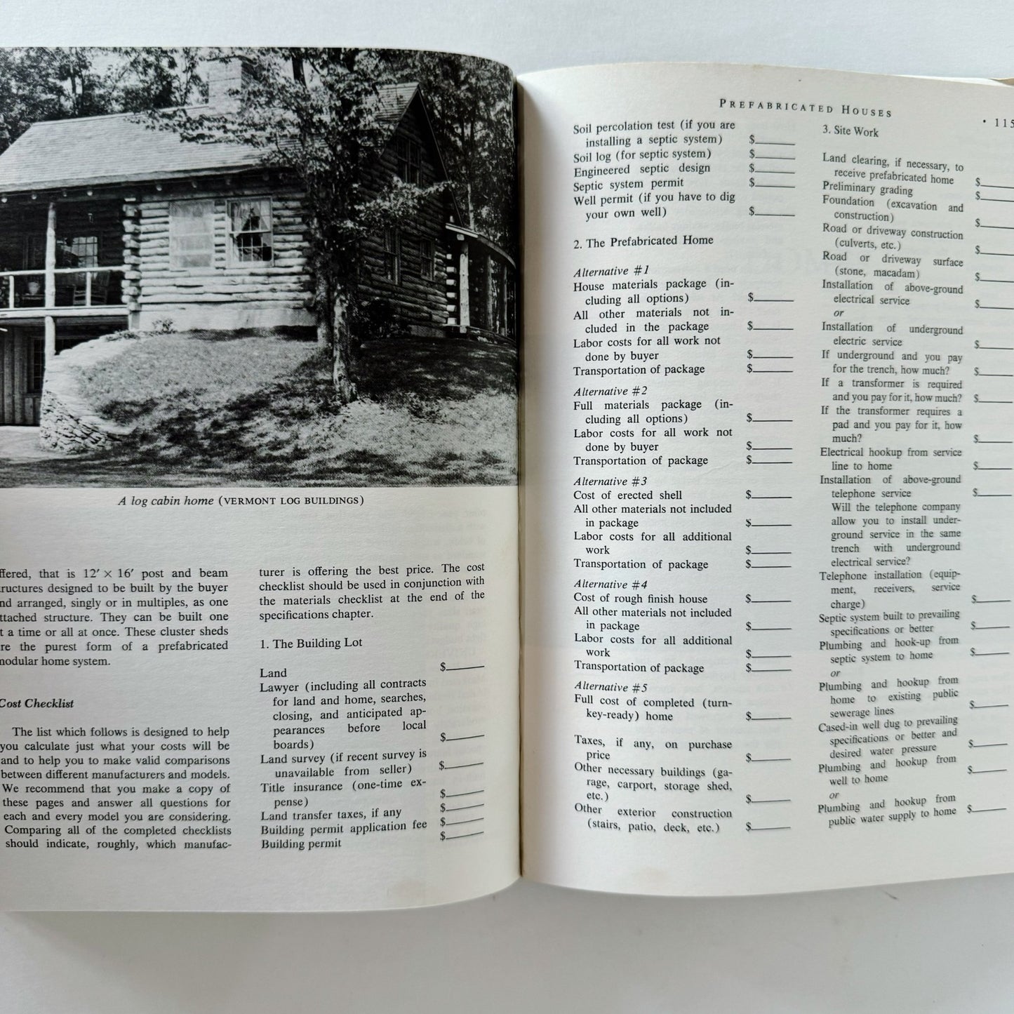 Good Shelter: A Guide to Mobile, Modular, and Prefab Houses, Domes, 1975 Hardcover - Pretty Old Books