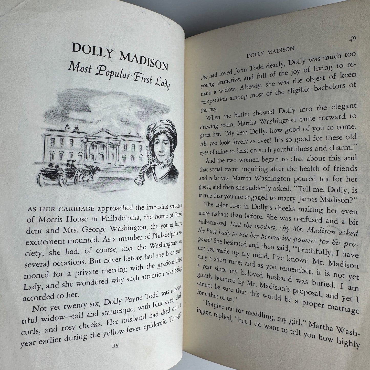 Great American Heroines, Arnold Dolin, Illustrated, 1960 Hardcover - Pretty Old Books