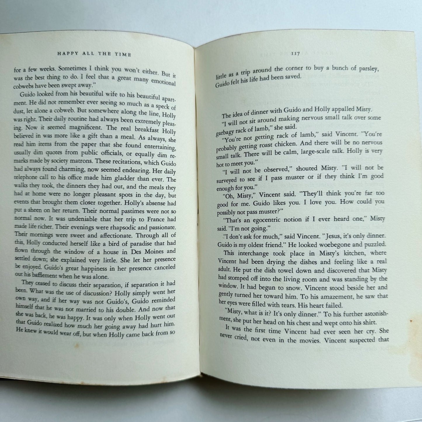 Happy All the Time, Laurie Colwin, 1978 First Edition - Pretty Old Books