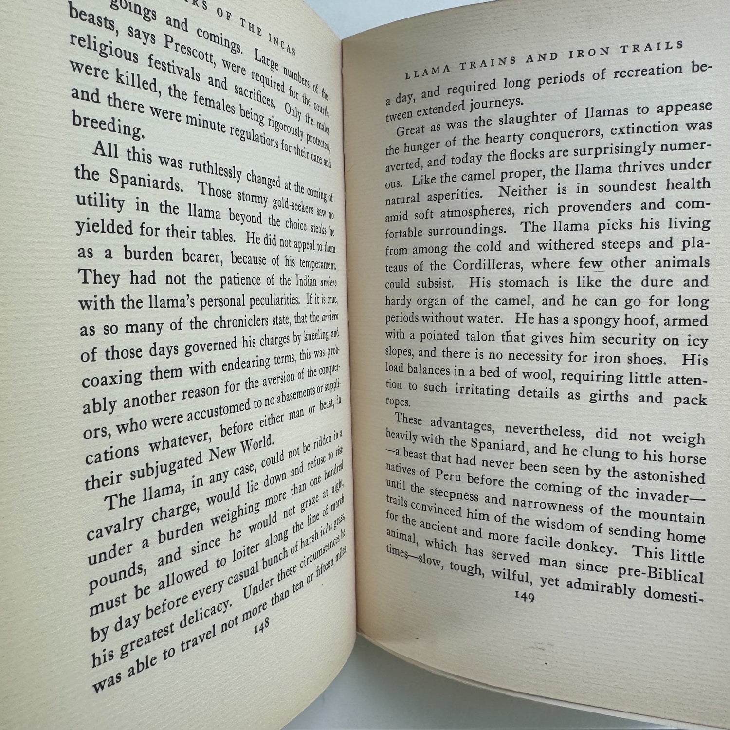 Heirs of the Incas, 1924 Peru Travelogue, Carroll K. Michener - Pretty Old Books