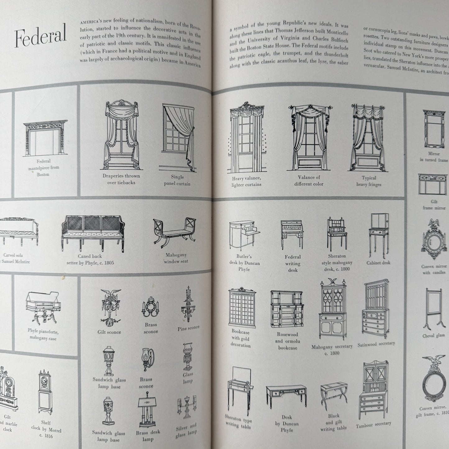 House and Garden's New Complete Book of Gardens, Interior Design, Vintage 1953 1955 - Pretty Old Books