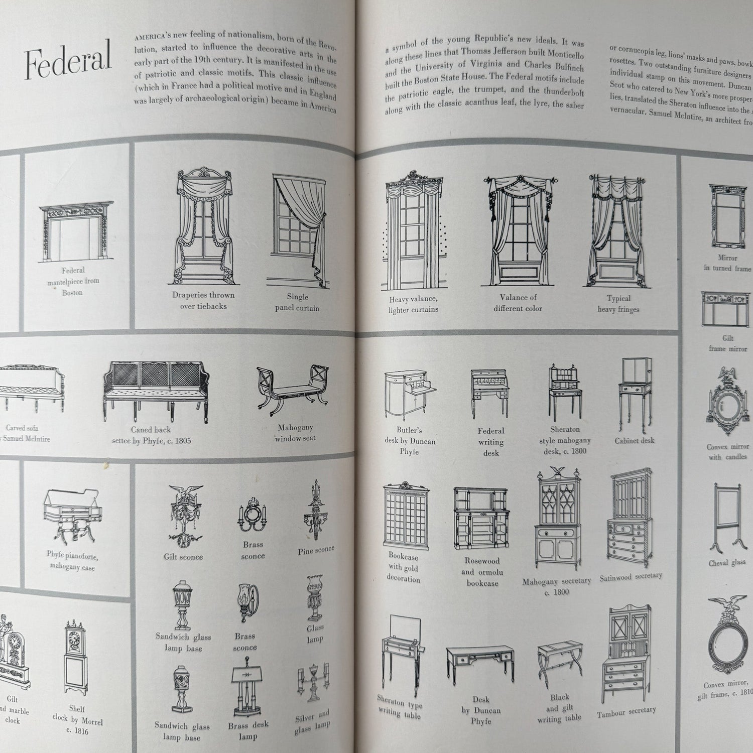 House and Garden's New Complete Book of Gardens, Interior Design, Vintage 1953 1955 - Pretty Old Books