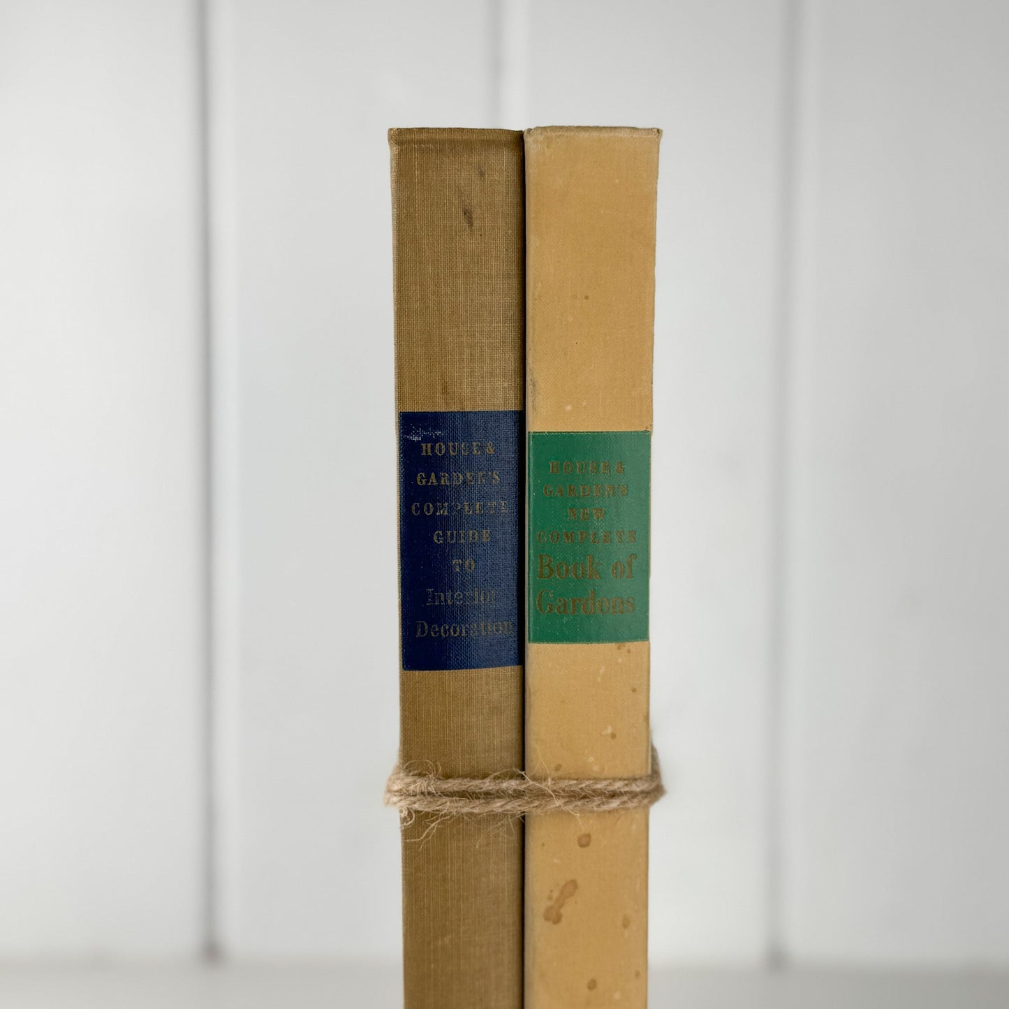 House and Garden's New Complete Book of Gardens, Interior Design, Vintage 1953 1955 - Pretty Old Books