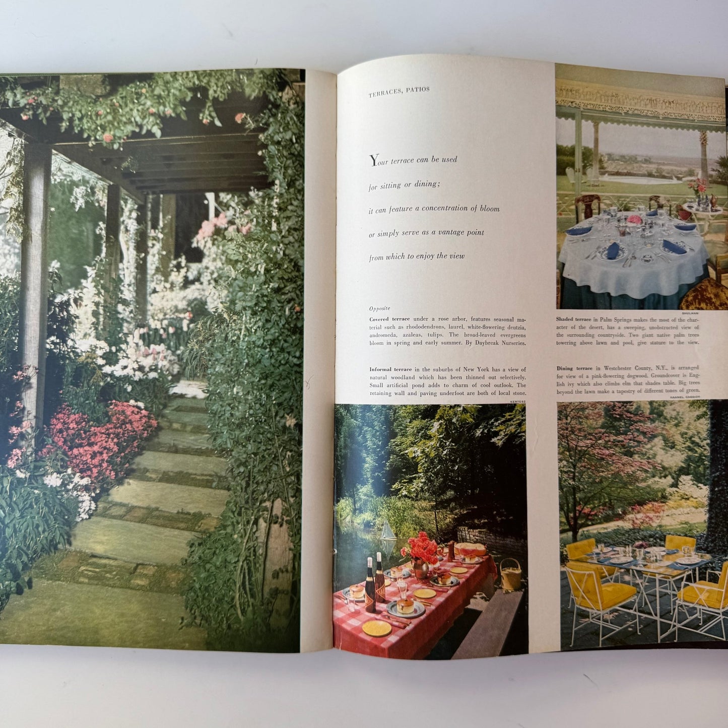 House and Garden's New Complete Book of Gardens, Interior Design, Vintage 1953 1955 - Pretty Old Books