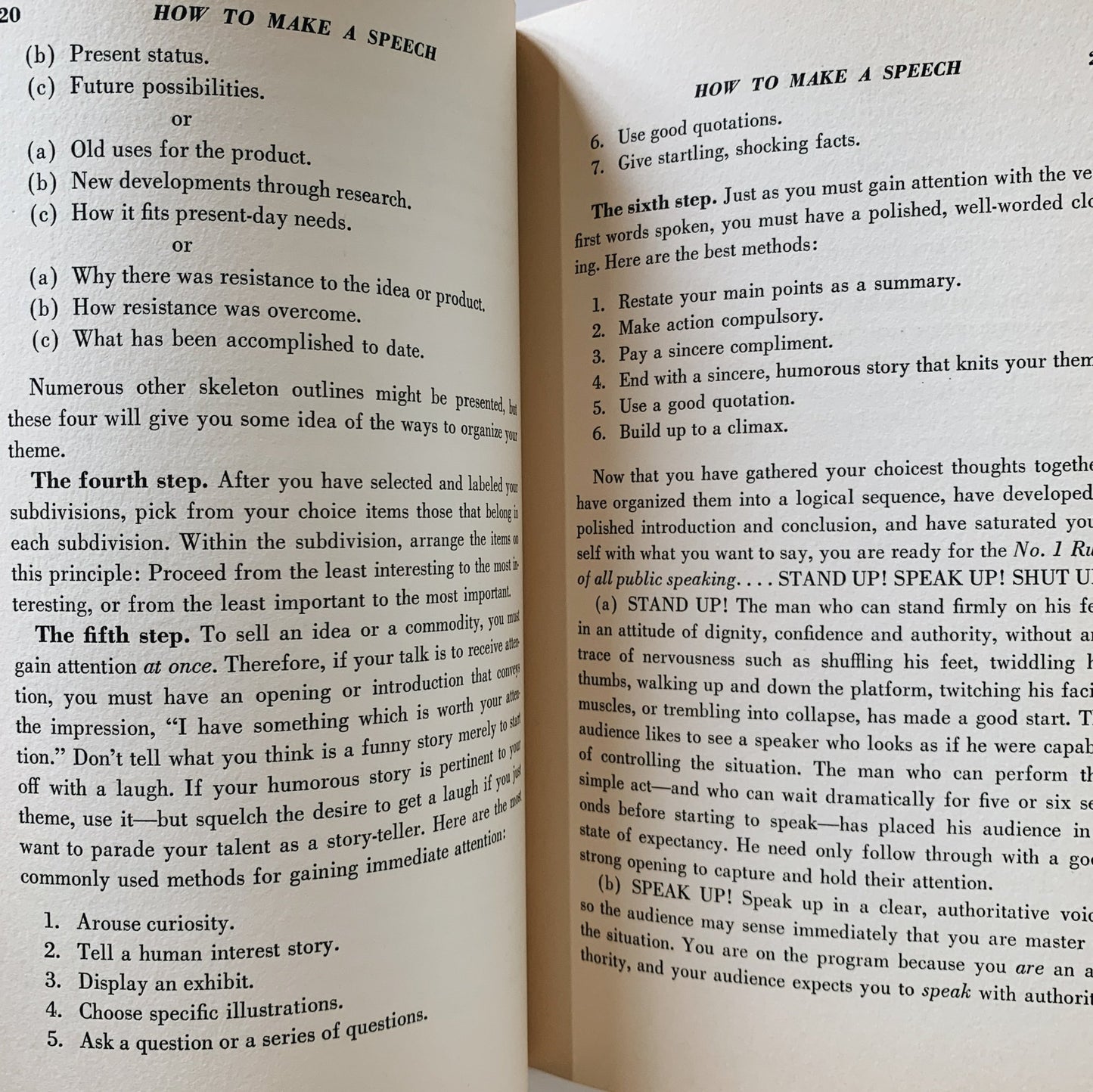 How to Talk Your Way To Success, Harry Simmons, 1954, Hardcover with DJ, Mid Century Self Help - Pretty Old Books