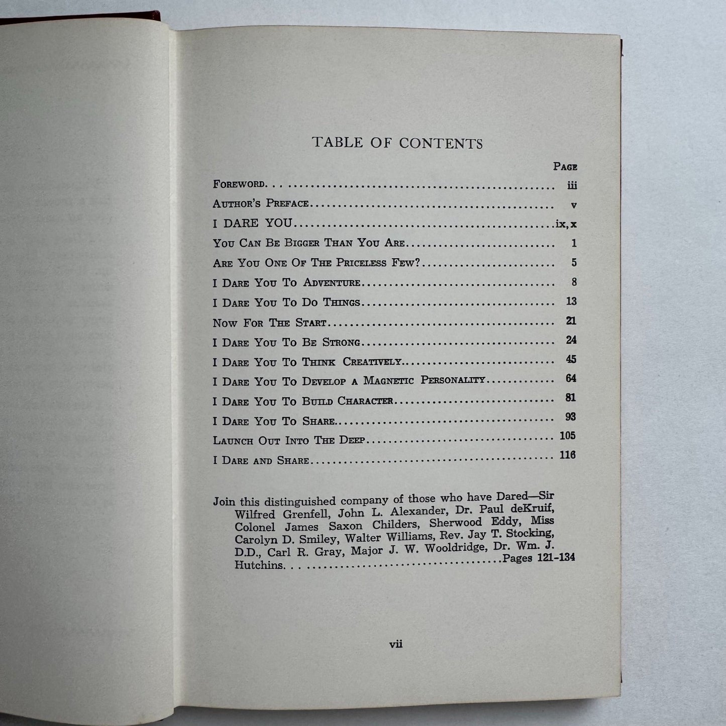 I Dare You!, William H. Danforth, Self Help Hardcover - Pretty Old Books