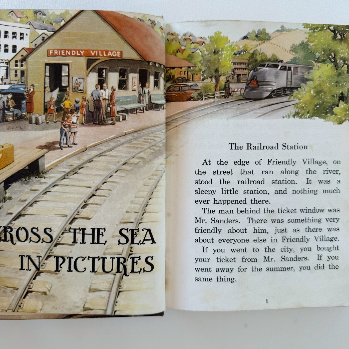 If I Were Going, Alice and Jerry, 1957 School Book - Pretty Old Books