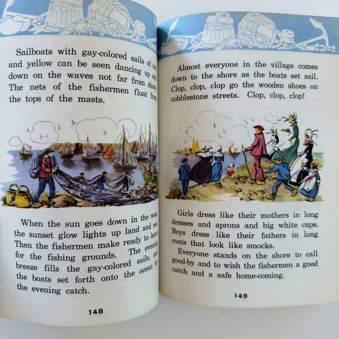 If I Were Going, Alice and Jerry, 1957 School Book - Pretty Old Books
