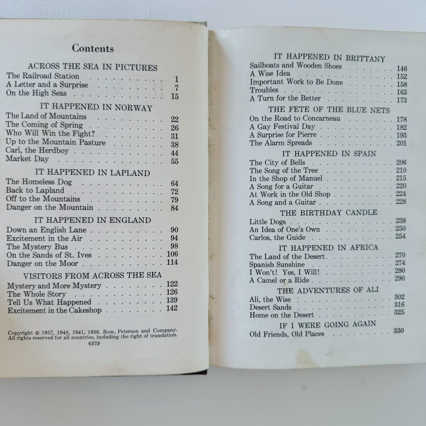 If I Were Going, Alice and Jerry, 1957 School Book - Pretty Old Books