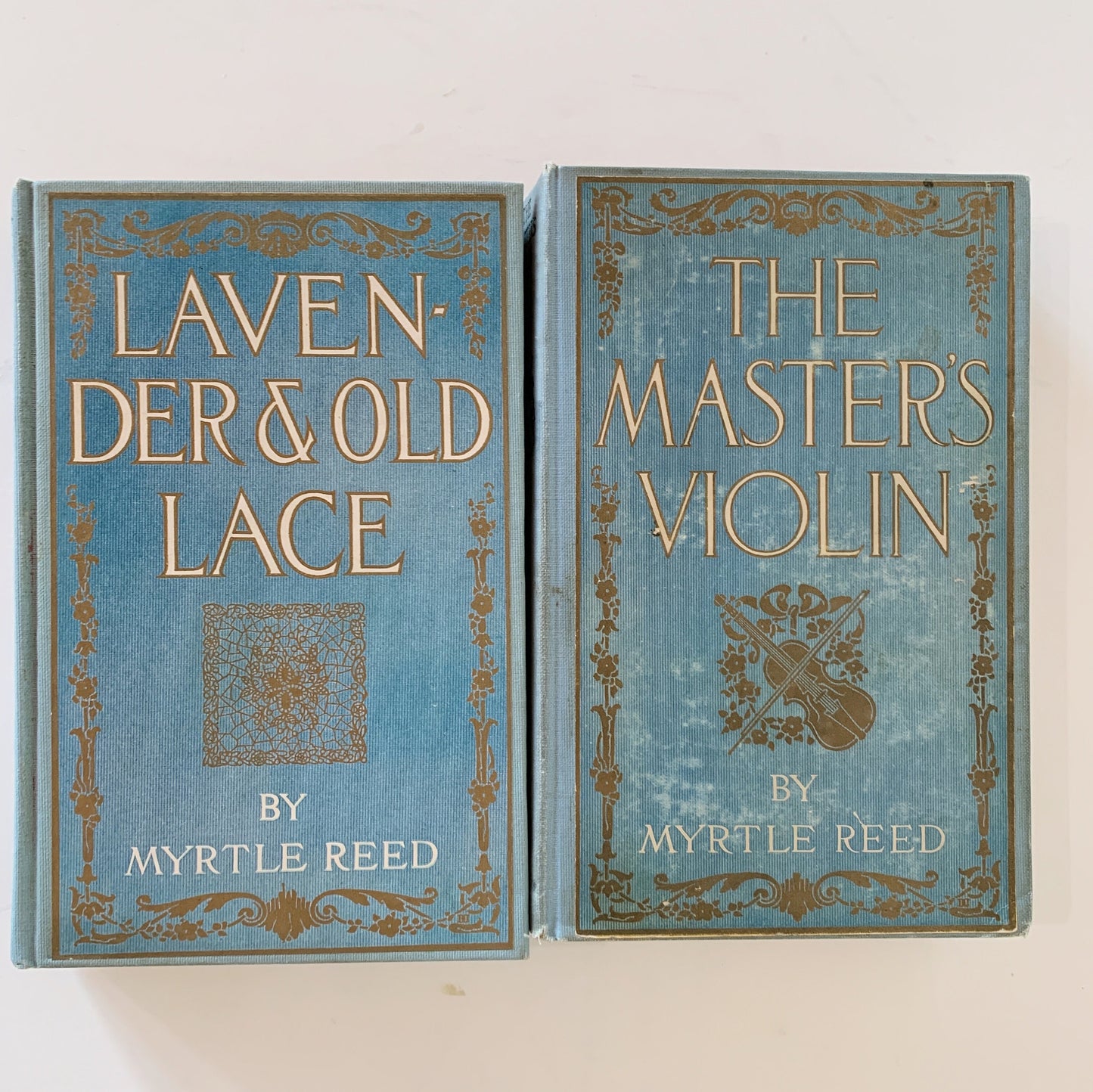 Antique Blue Myrtle Reed Book Bundle, Antique Blue Books