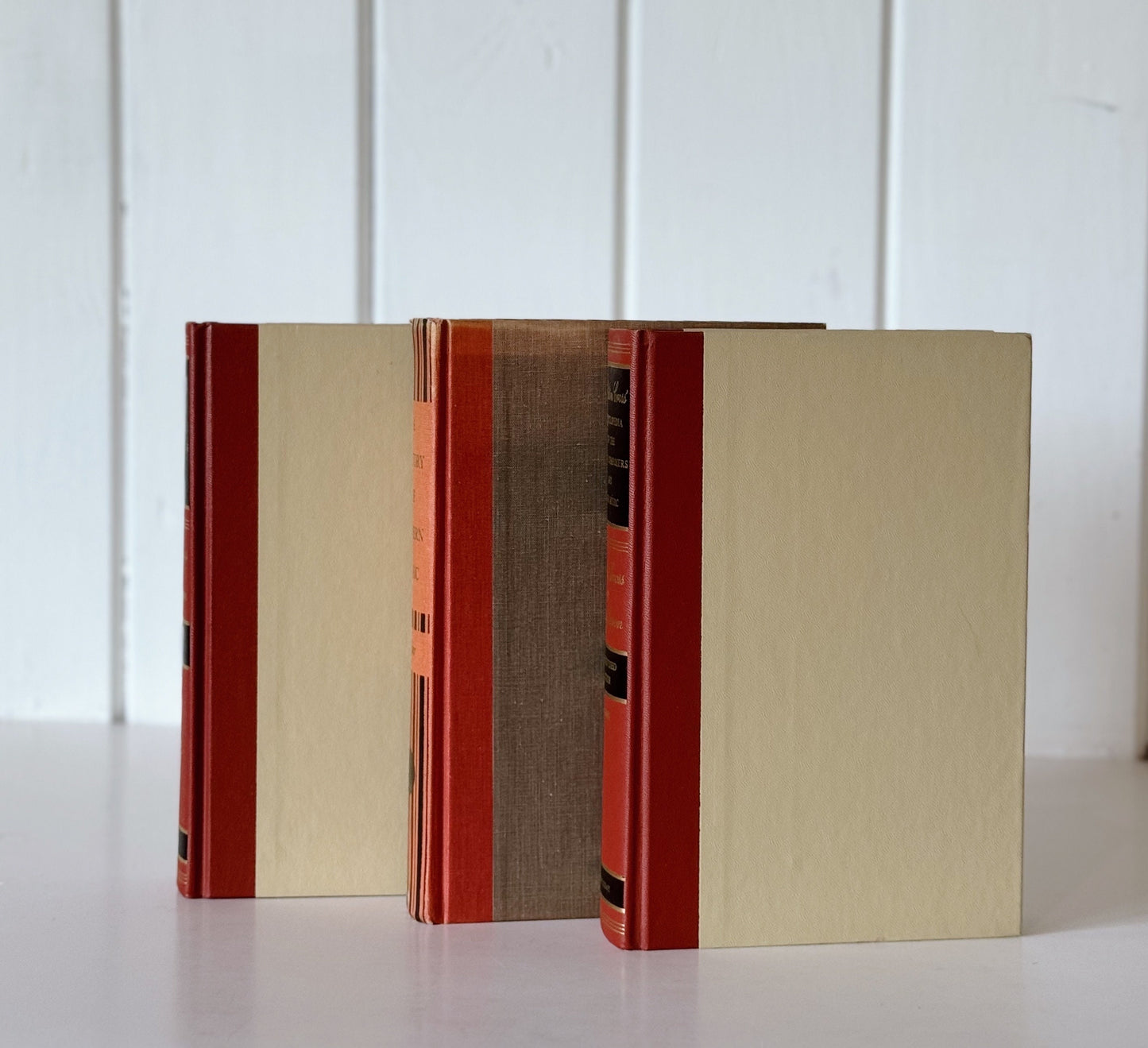 Milton Cross Composers Book Bundle, Mid Century Modern Copper Black Gold Music Book Bundle