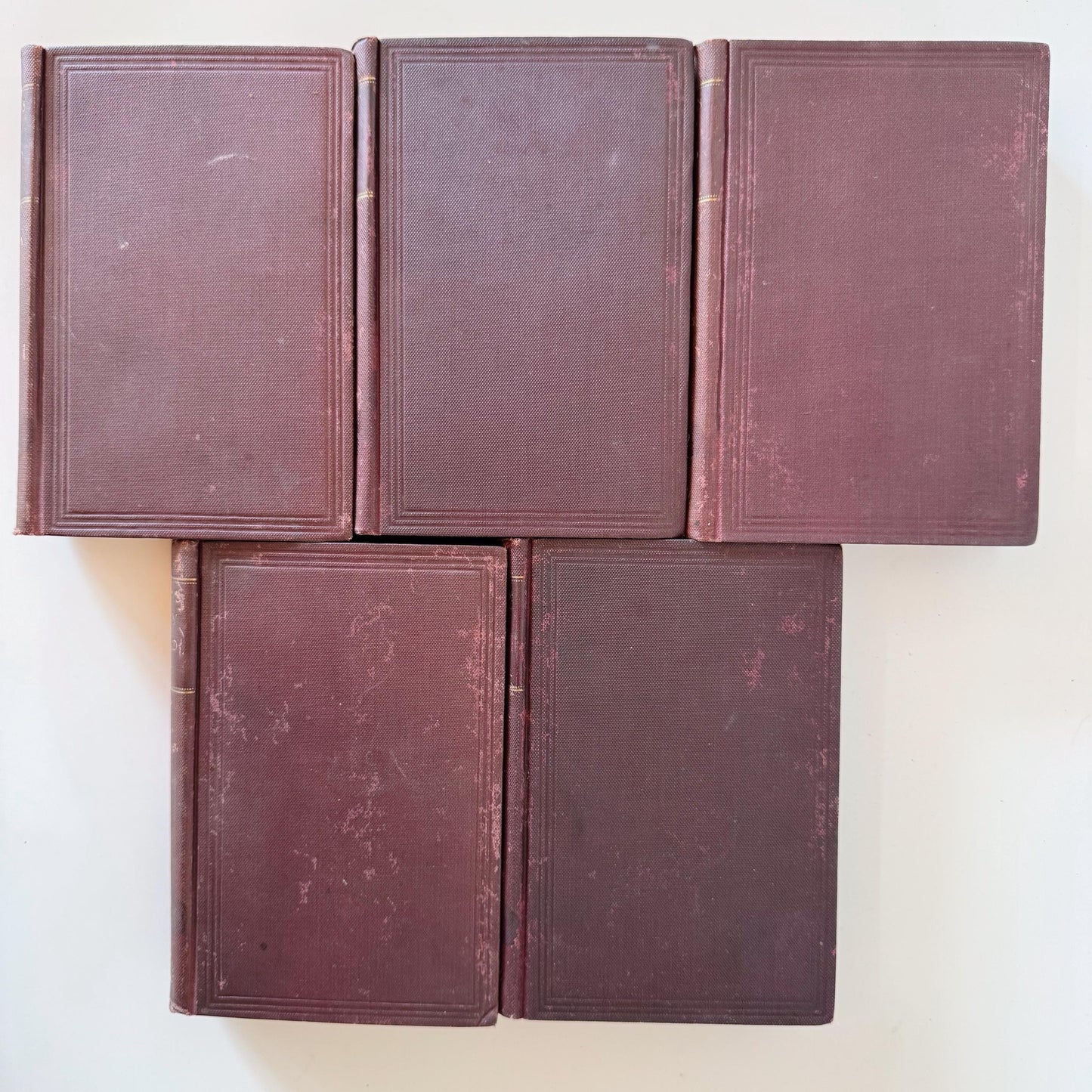 Macaulay's History of England From the Ascension of James II Thomas Babington Macaulay, Antique 5 Volume Set