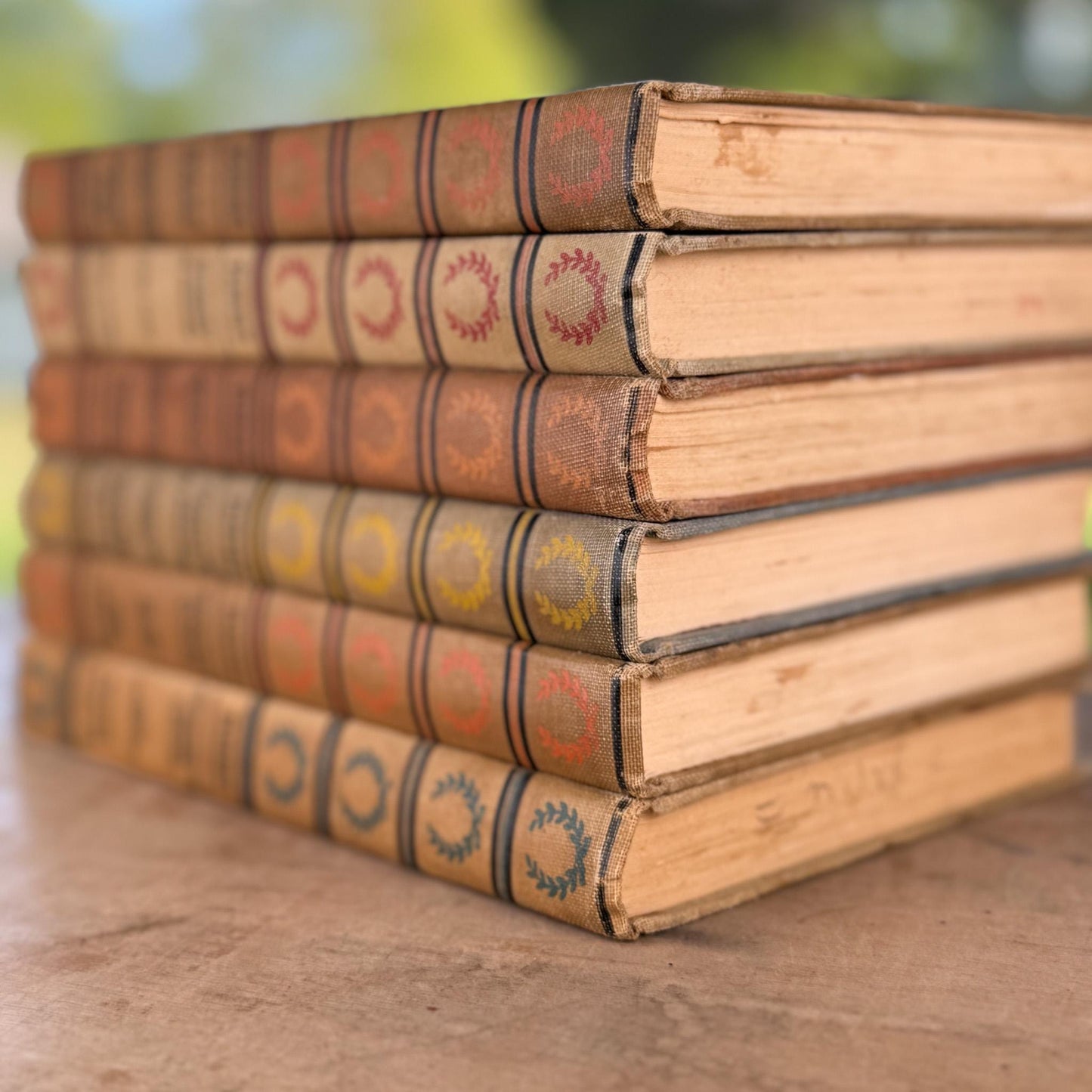 Set of 6 The Story Of Signature Books, Vintage Mid Century Young Adult Biographies