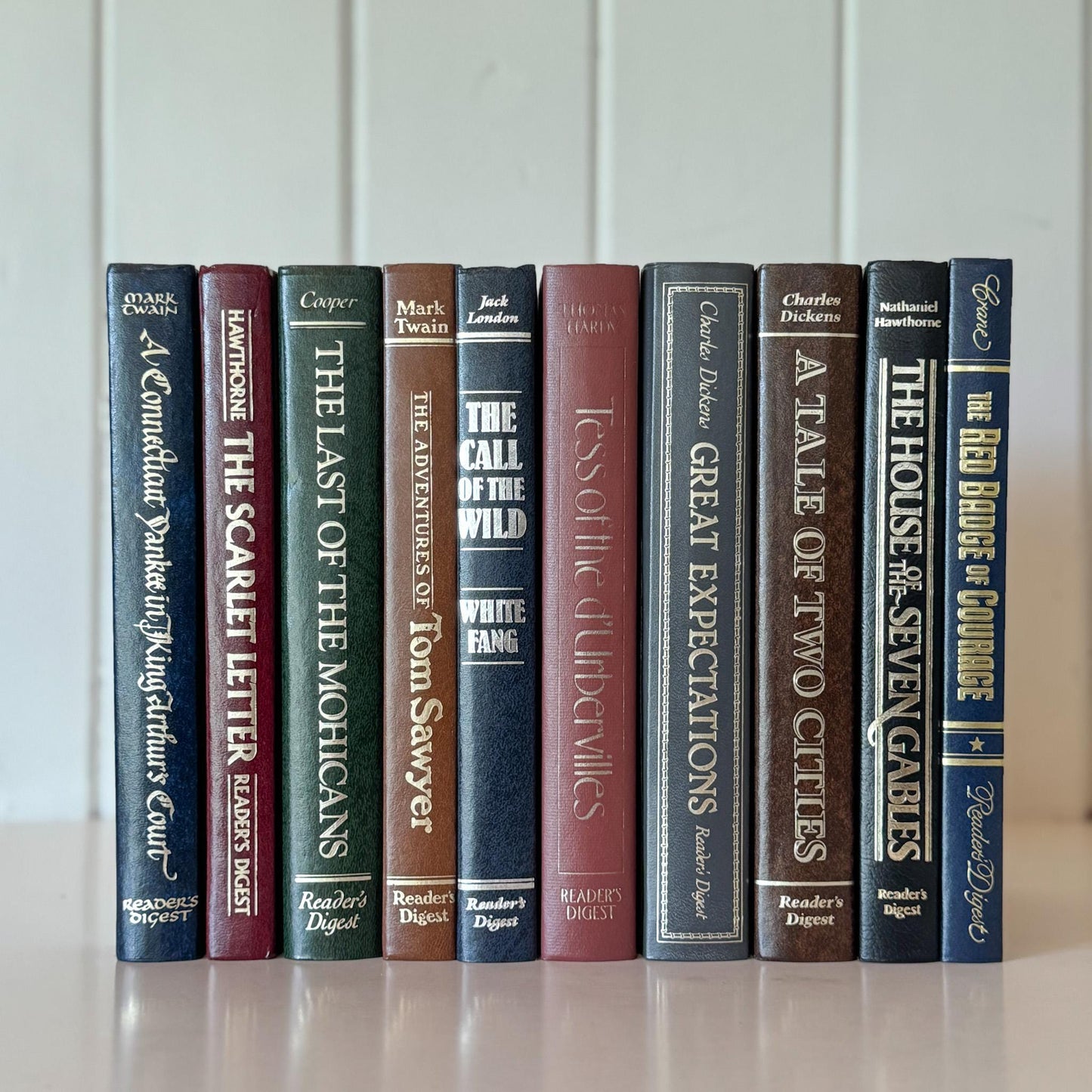 Decorative Books, Reader's Digest The World's Best Reading Set, 1980s Bookshelf Decor