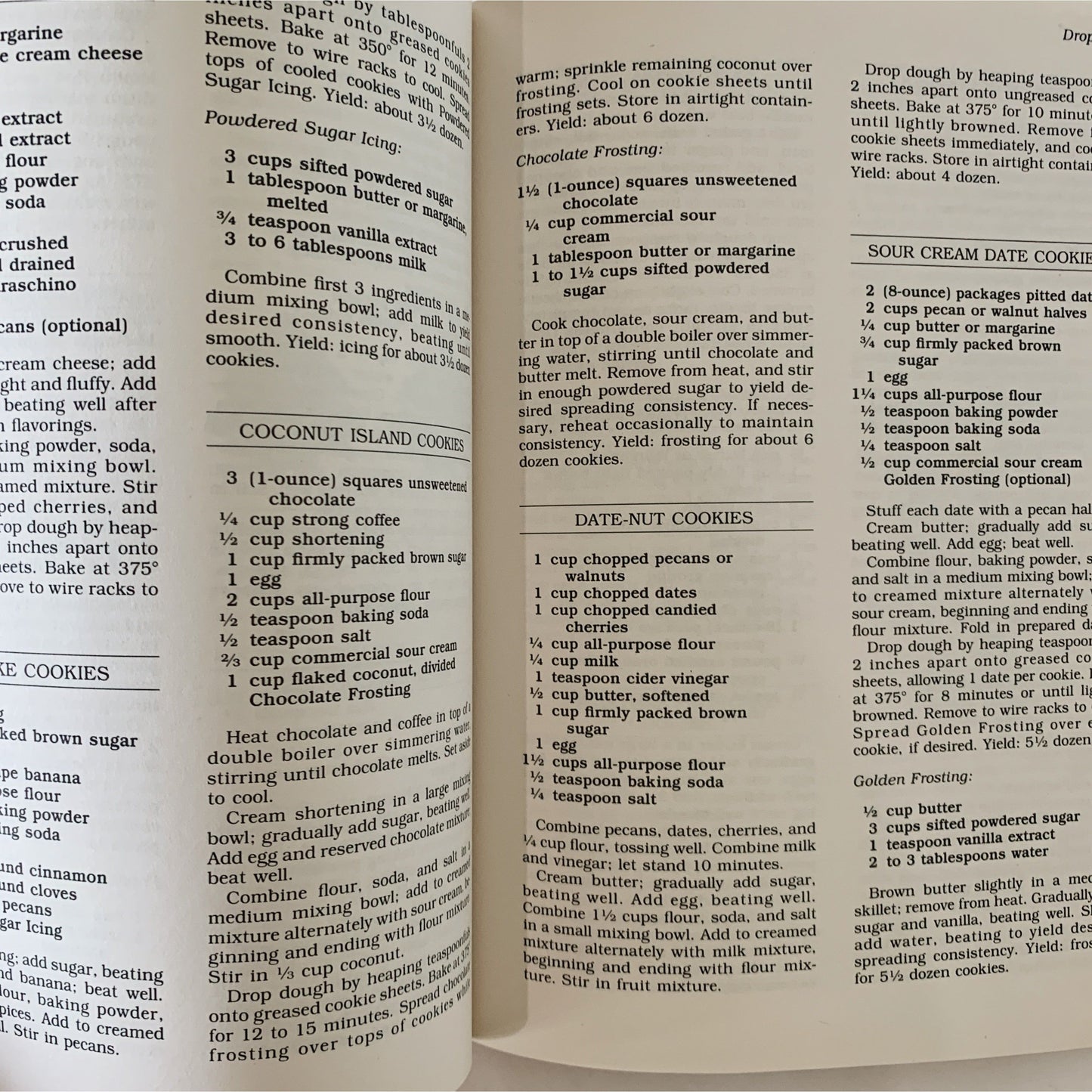 Christmas Cookies Cookbook, 1986 Southern Living Recipes
