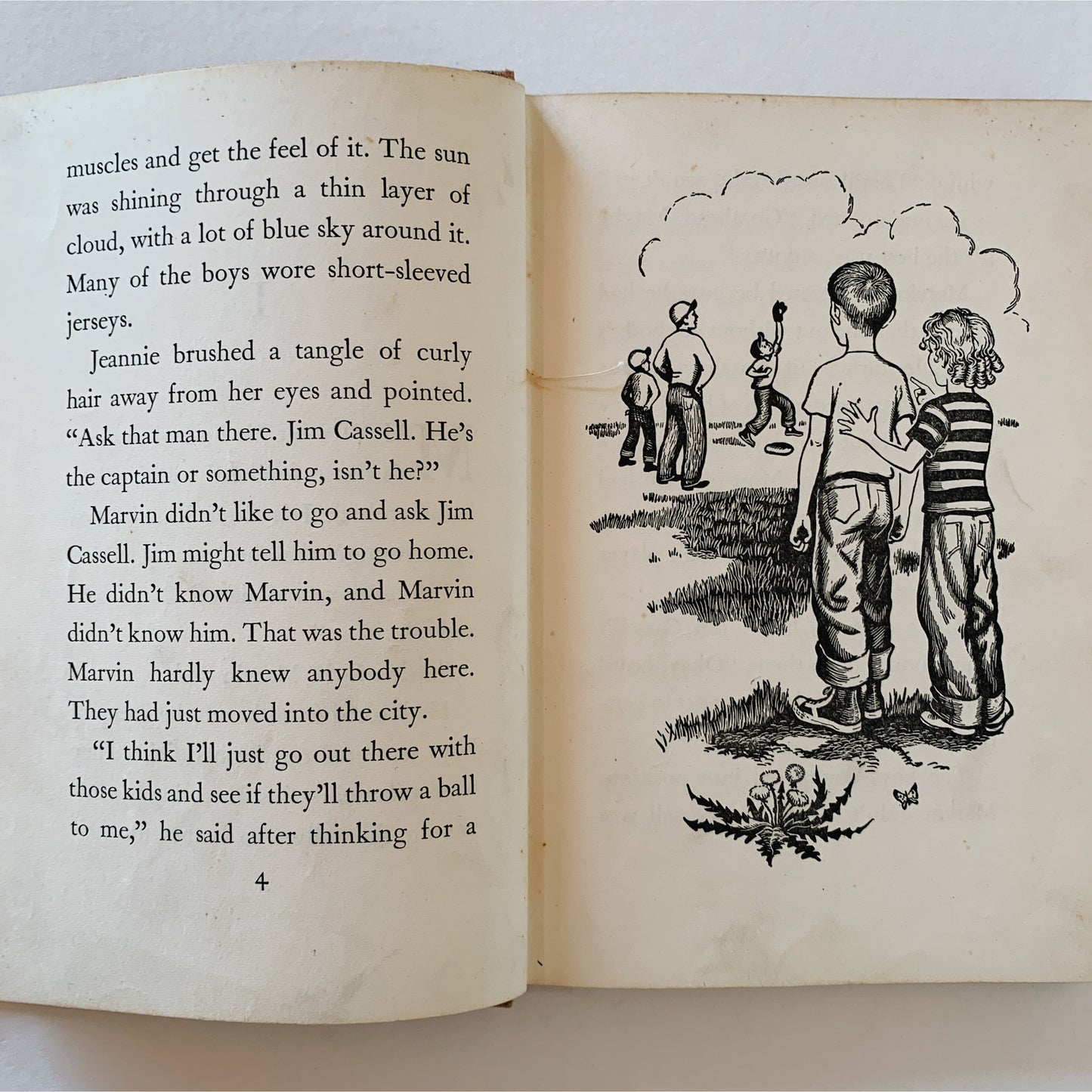 The Lucky Baseball Bat, Matt Christopher, 1954, Hardcover
