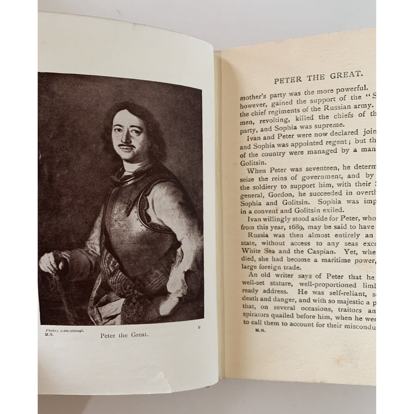 Makers of Nations, Noble Lives Series, Ornate Antique Hardcover