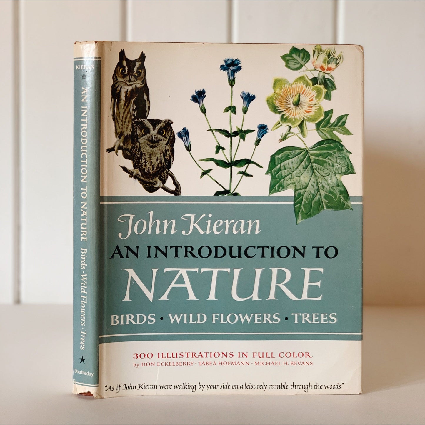 An Introduction to Nature, John Kieran, 1966 Mid Century Illustrated Nature Book