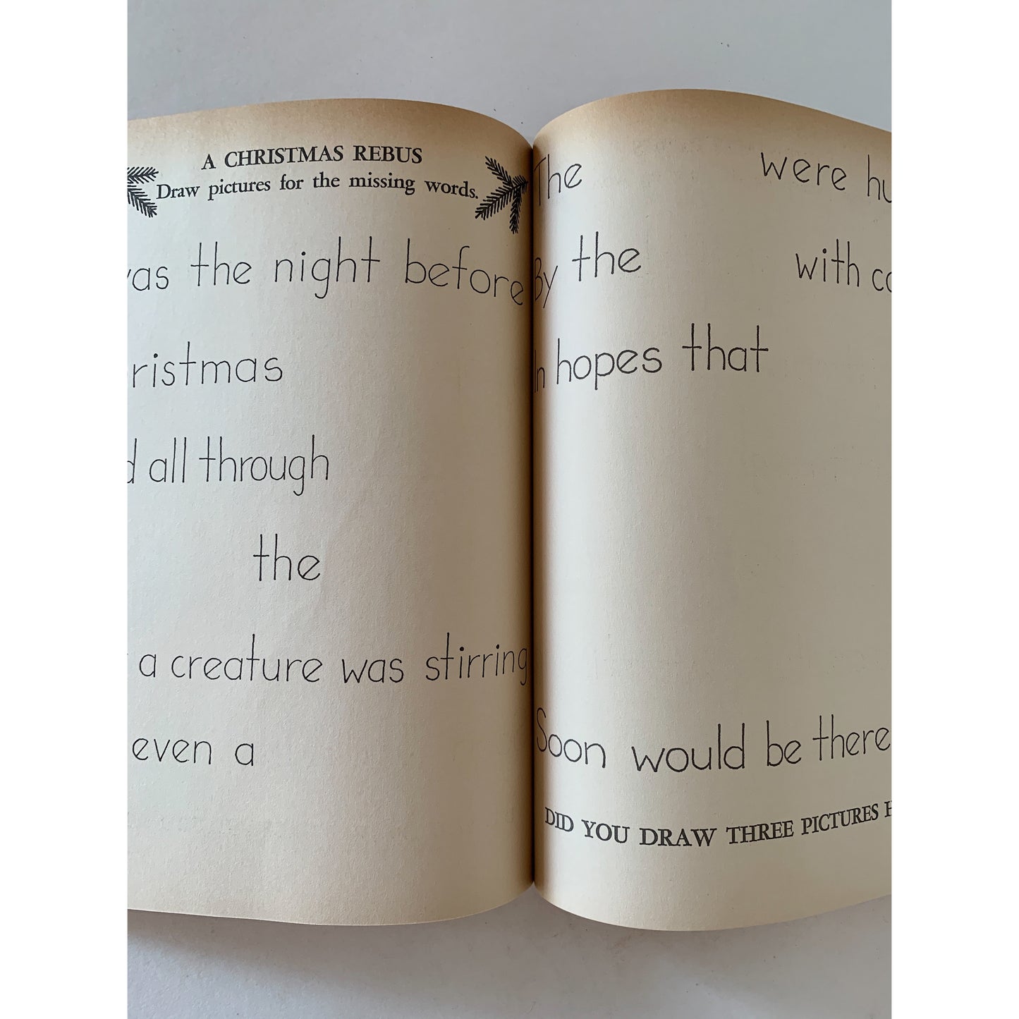 Christmas Busy Book: Whitman Things to Make, 1959