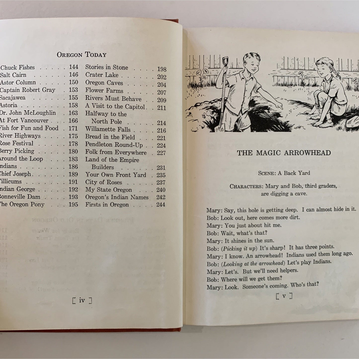 Stories of Oregon, 1949 Elementary School Book