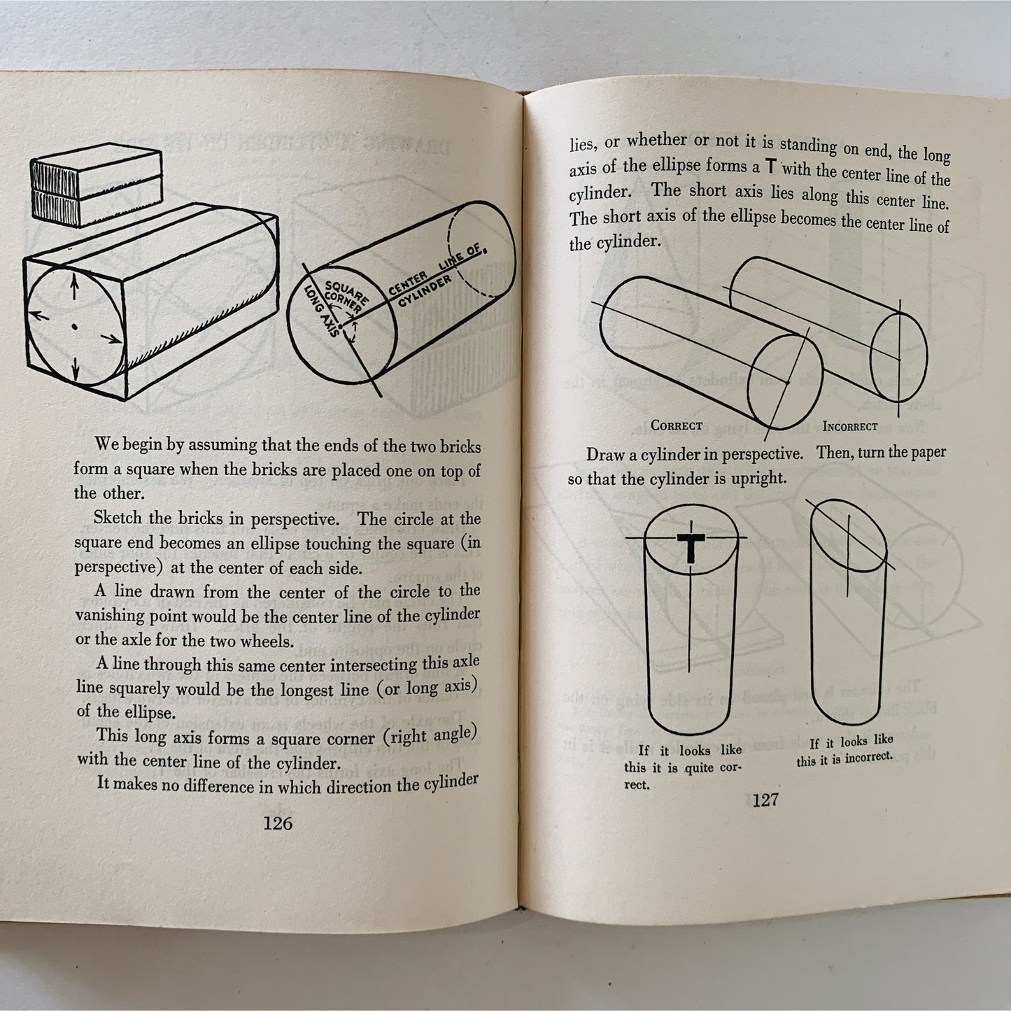 Perspective Made Easy, 1946, How-To Drawing, Hardcover Book