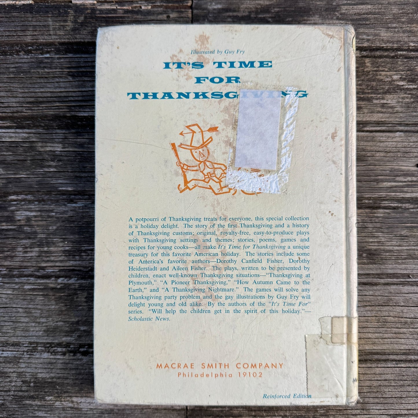 It’s Time for Thanksgiving, Elizabeth Hough Sechrist & Janette Woolsey, 1957 - Pretty Old Books