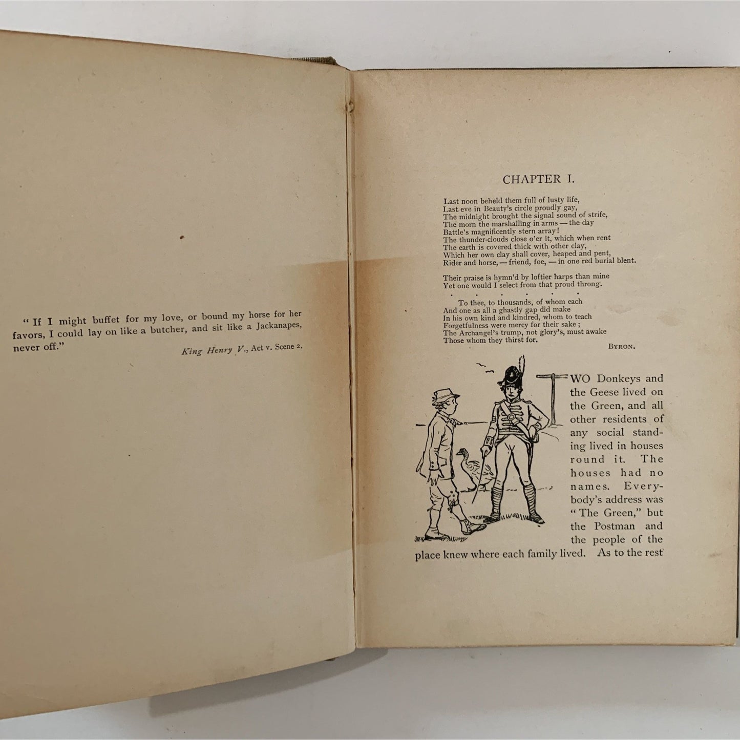 Jackanapes, Juliana Horatia Ewing, Rare, Randolph Caldecott, 1899, Hardcover - Pretty Old Books
