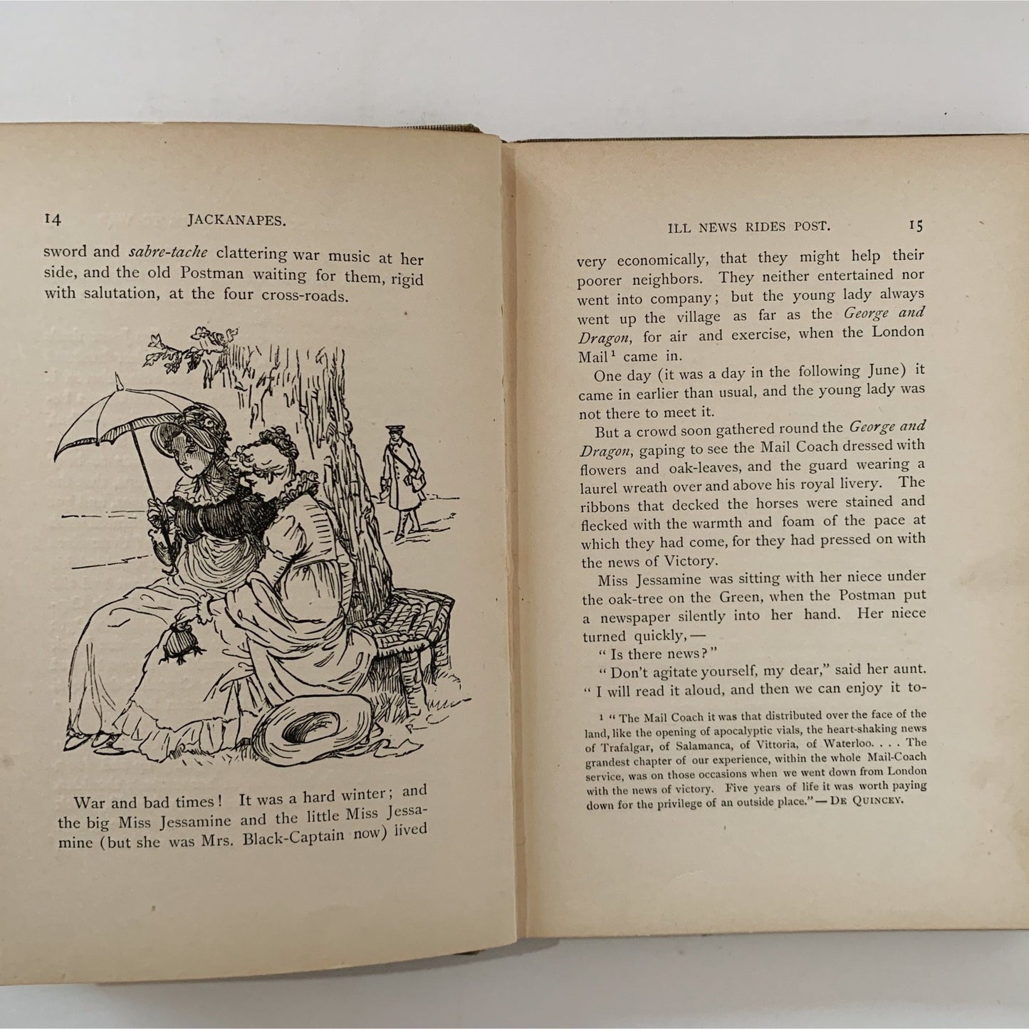 Jackanapes, Juliana Horatia Ewing, Rare, Randolph Caldecott, 1899, Hardcover - Pretty Old Books
