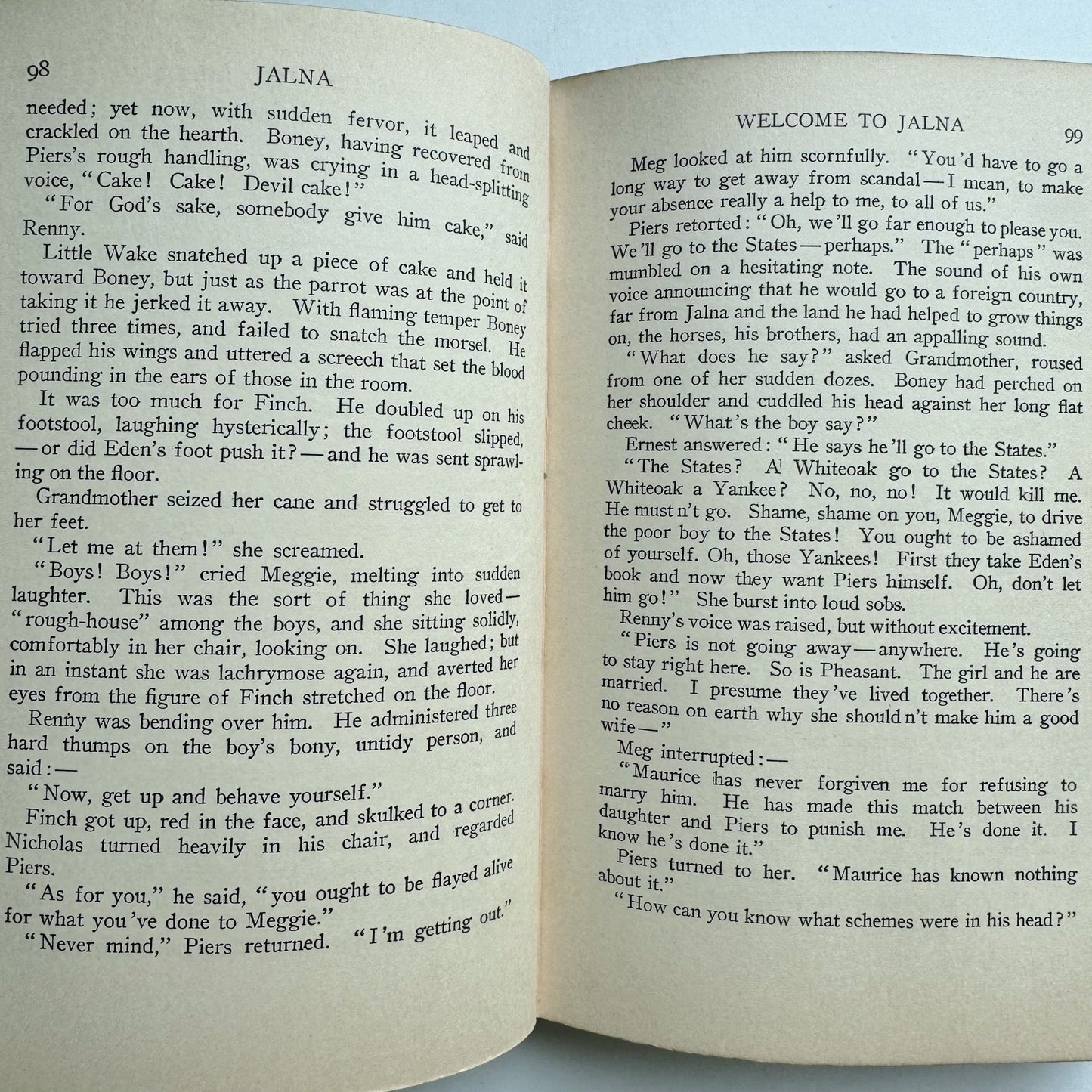 Jalna, 1927, Mazo de la Roche, Hardcover - Pretty Old Books