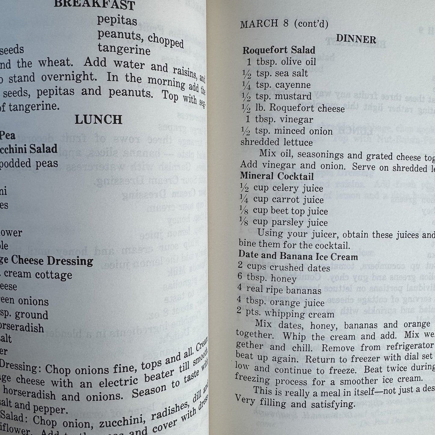 John H. Tobe's Health Giving Life Saving "No-Cook" Book, Raw Diet - Pretty Old Books