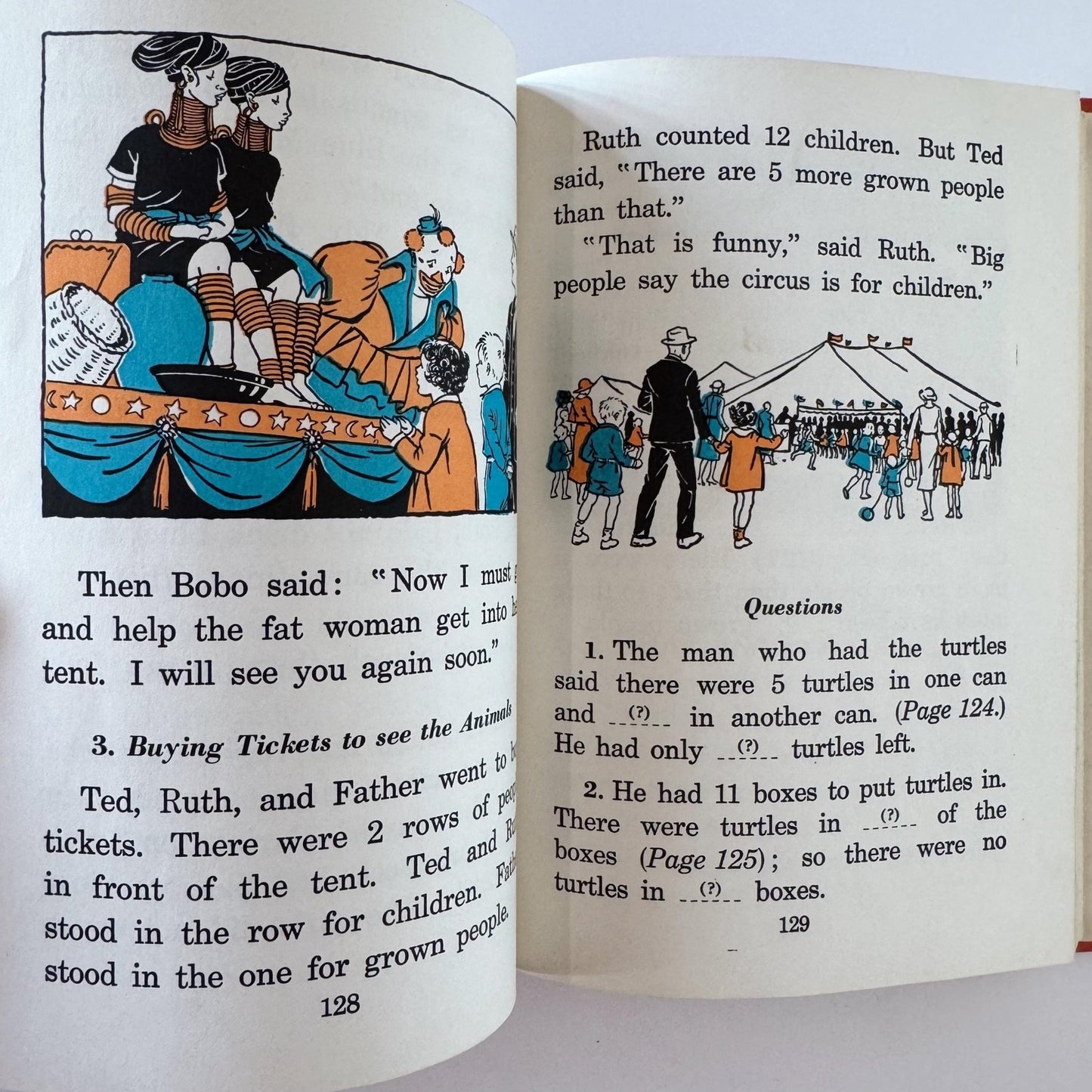 Jolly Number Tales Book Two, Daily Life Arithmetic, 1938 School Book - Pretty Old Books