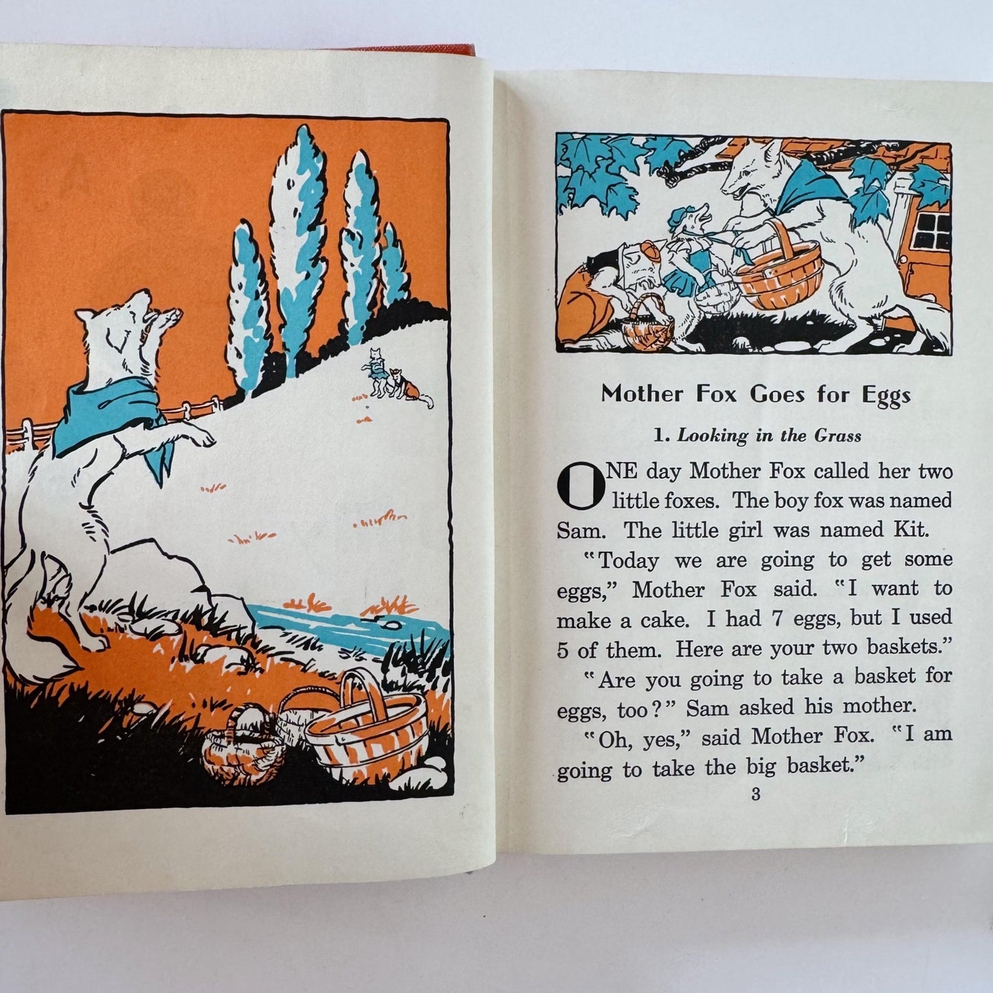Jolly Number Tales Book Two, Daily Life Arithmetic, 1938 School Book - Pretty Old Books