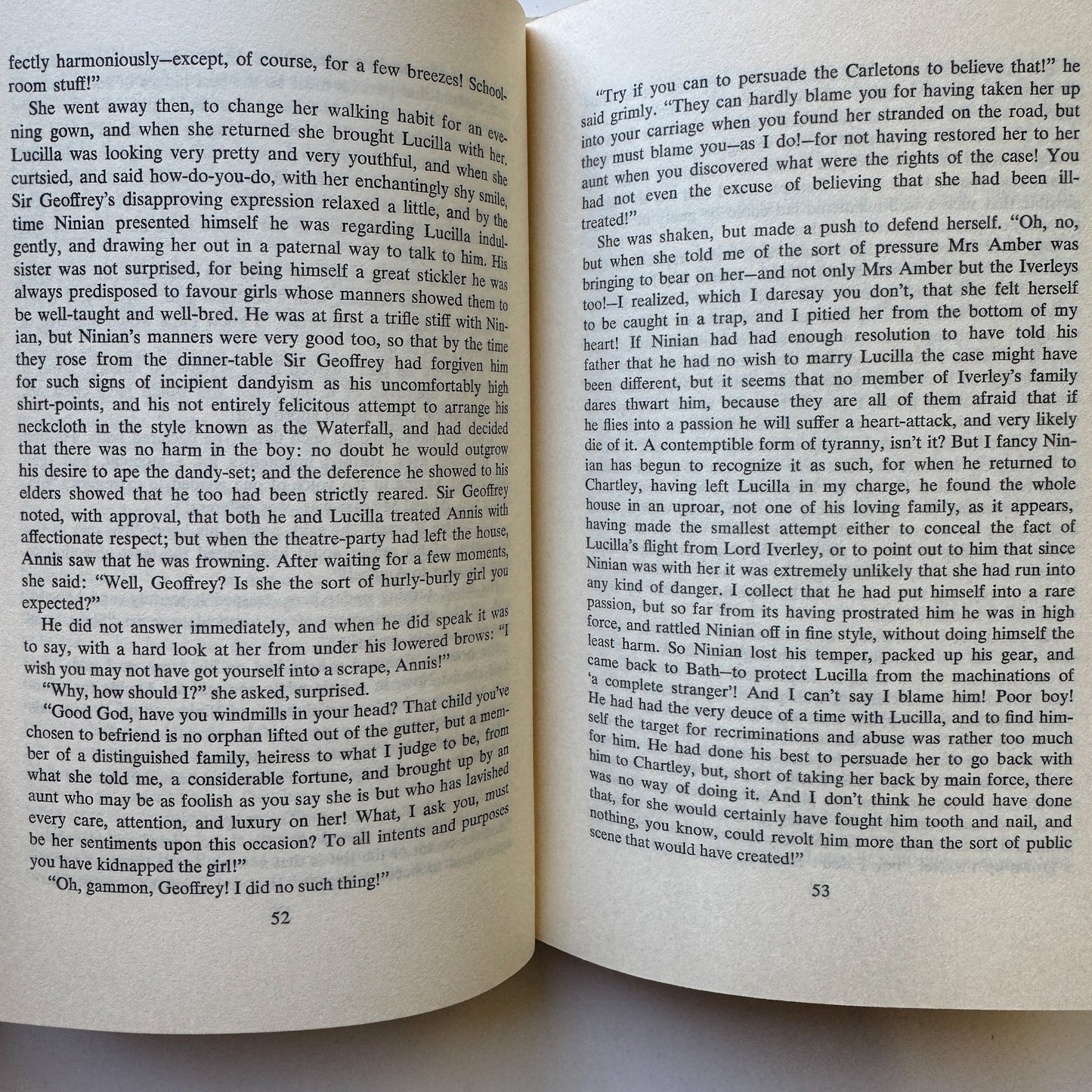 Lady of Quality, Georgette Heyer, 1972, Hardcover - Pretty Old Books