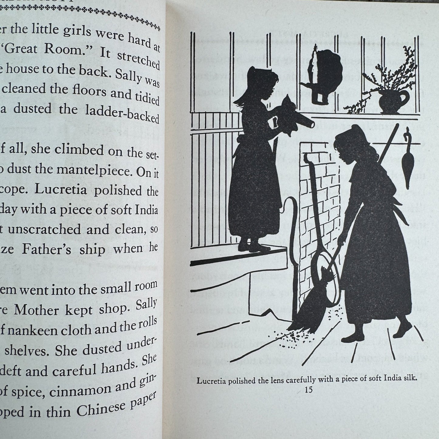 Lucretia Mott: Girl of Old Nantucket, Childhood of Famous Americans, 1951, Hardcover - Pretty Old Books