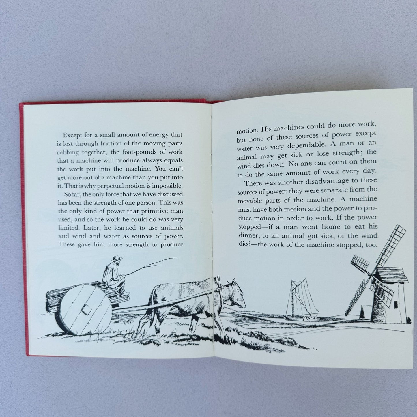 Machines, Illustrated Kids' Nonfiction Book, 1958 - Pretty Old Books